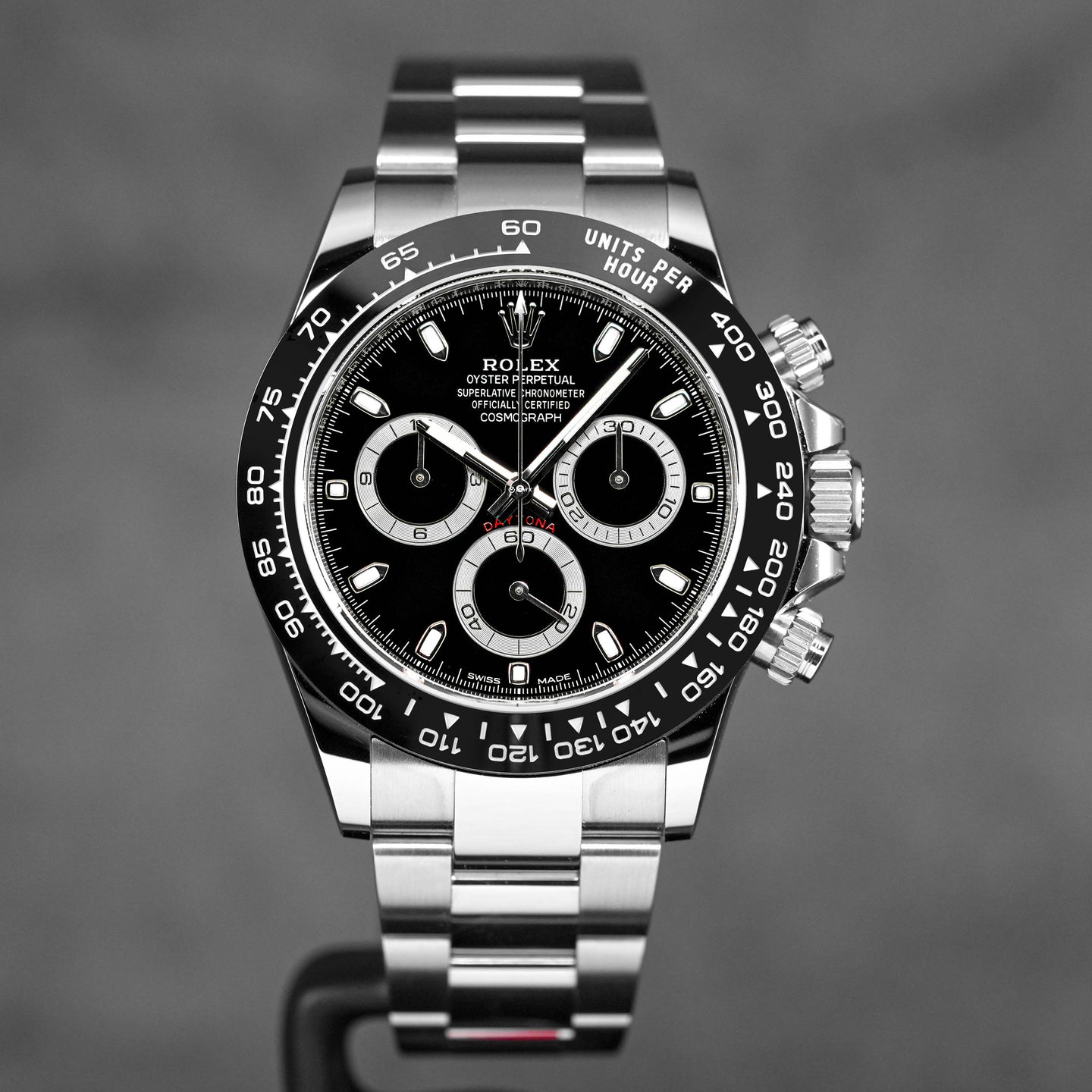 DAYTONA STEEL CERAMIC BEZEL BLACK DIAL (2020)