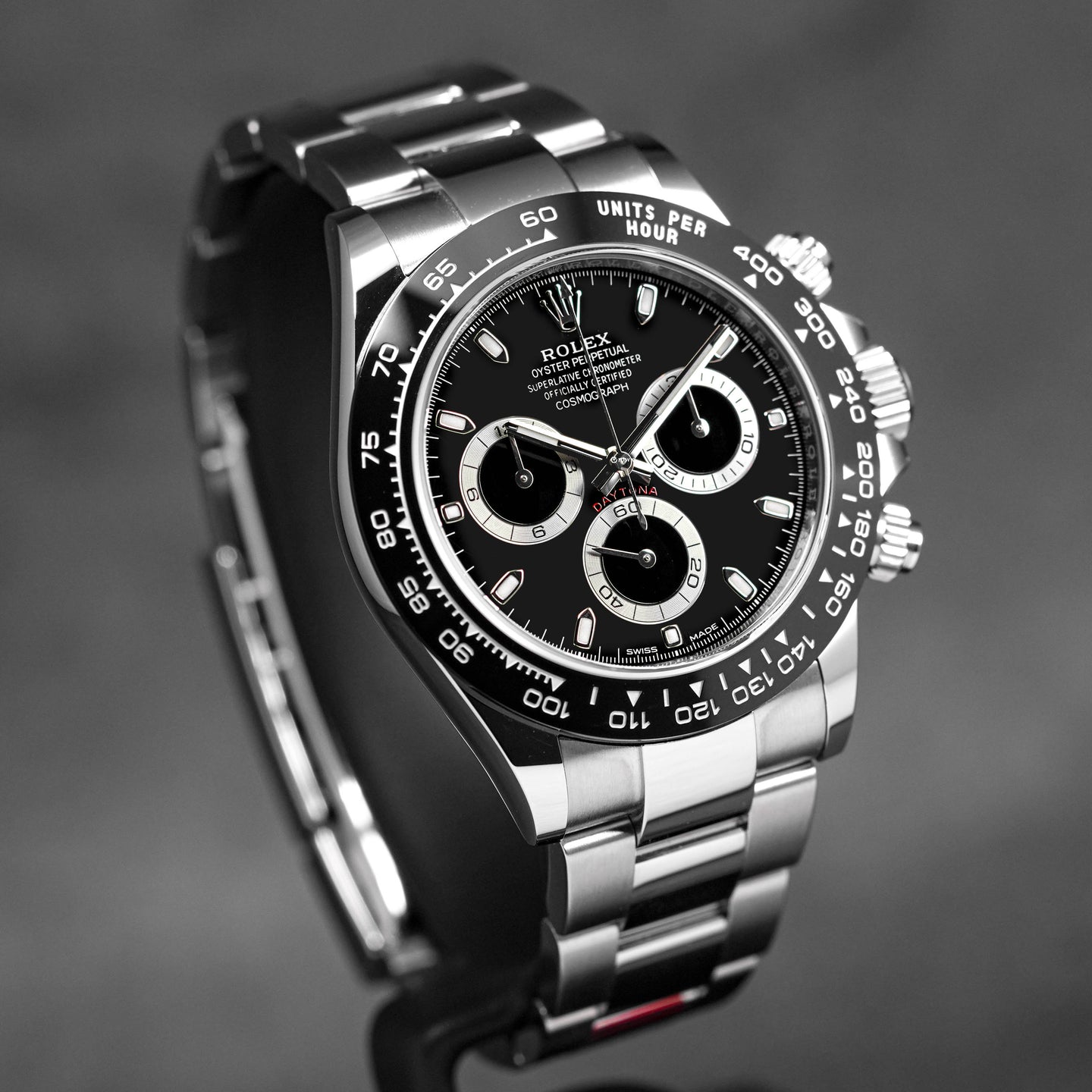 DAYTONA STEEL CERAMIC BEZEL BLACK DIAL (2020)