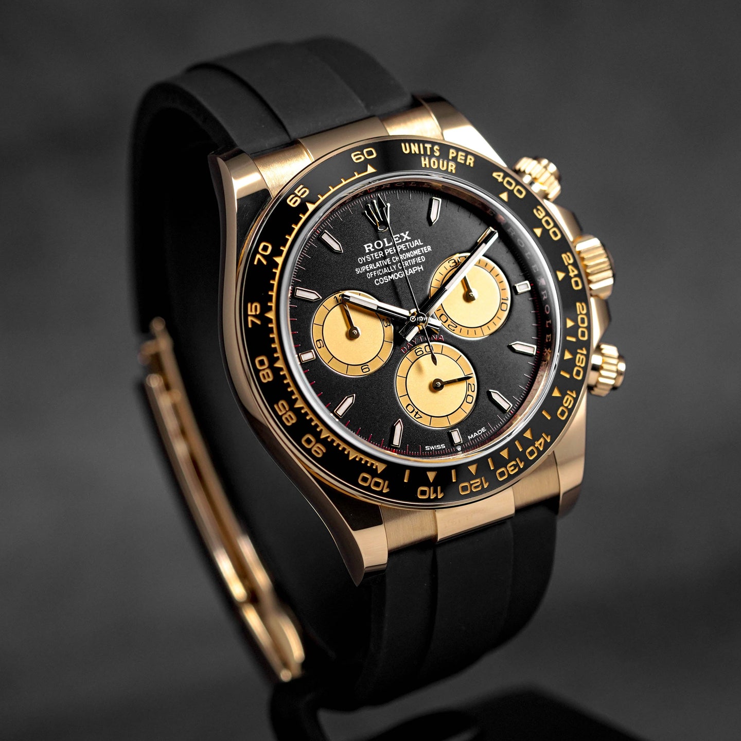 DAYTONA OYSTERFLEX YELLOWGOLD 'PAUL NEWMAN' RING BEZEL (2024)