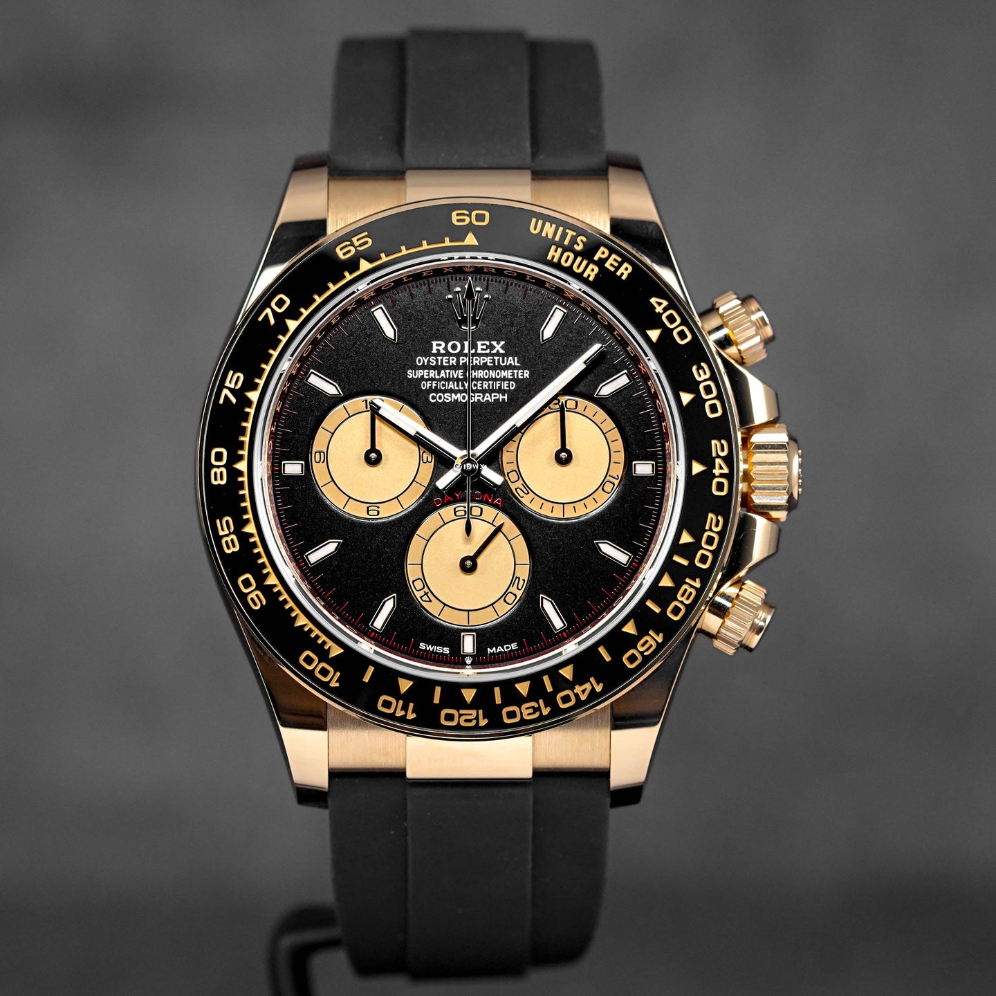 DAYTONA OYSTERFLEX YELLOWGOLD 'PAUL NEWMAN' RING BEZEL (2024)