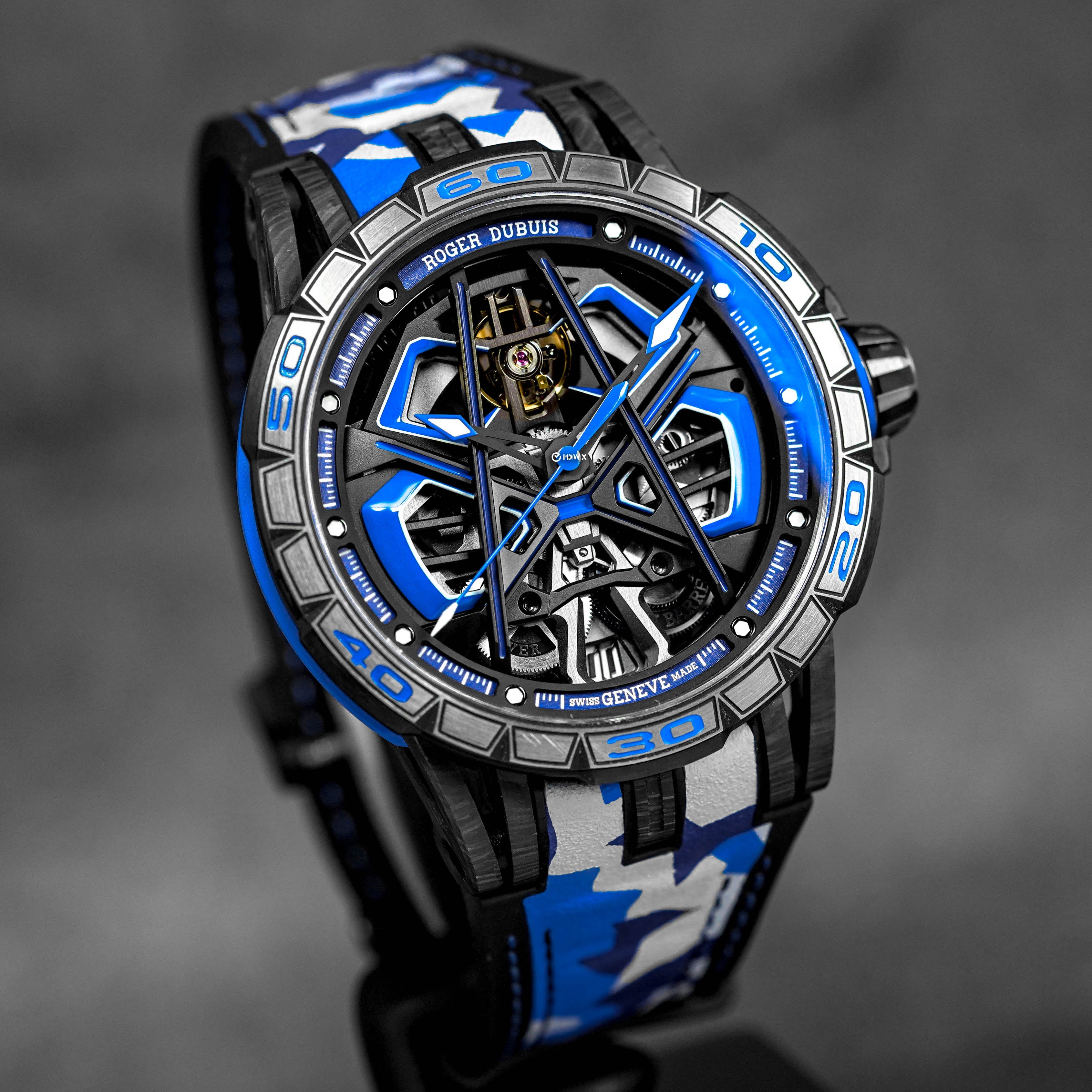 EXCALIBUR SPIDER MONOBALANCIER HURACAN STERRATO BLUE LIMITED EDITION (2023)