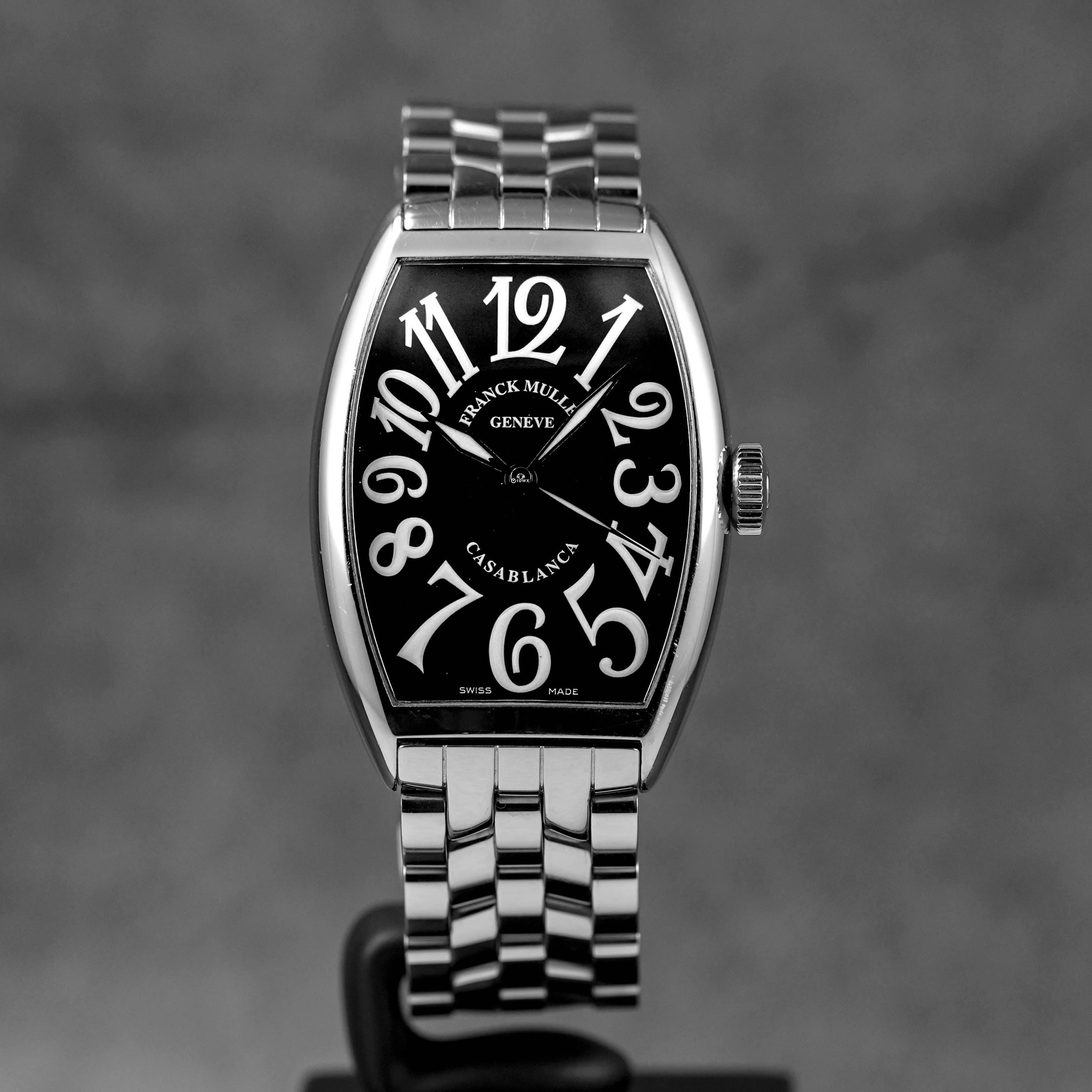 CASABLANCA STEEL BLACK DIAL (WATCH ONLY)