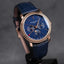 CLASSICS BUSINESS TIMER MOONPHASE ROSEGOLD-PLATED STEEL BLUE DIAL (2025)