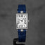 CLASSICS ART DECO CAREE STEEL MOP DIAL LEATHER STRAP (2025)
