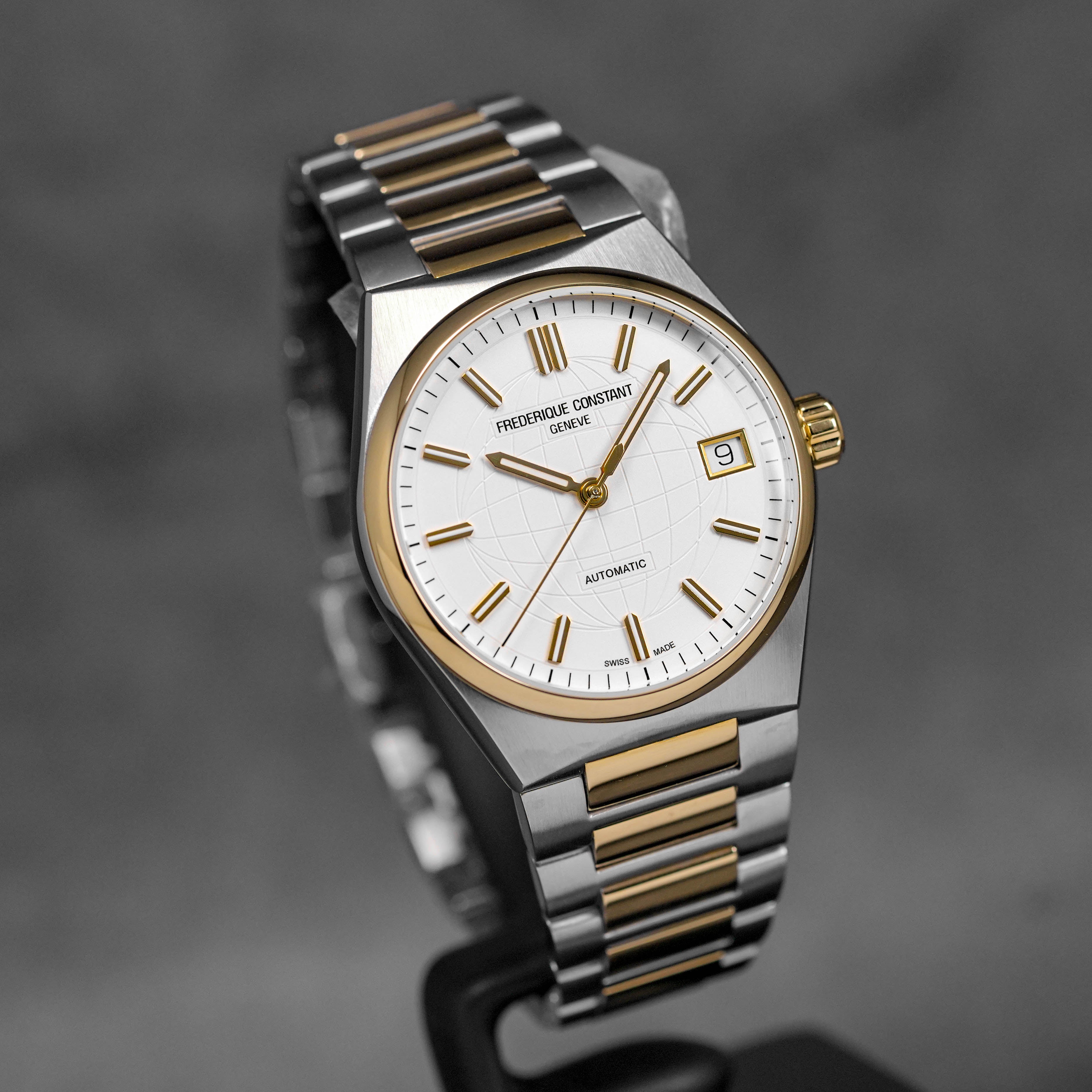 HIGHLIFE LADIES 34MM TWOTONE YELLOWGOLD-PLATED STEEL SILVER DIAL (2025)
