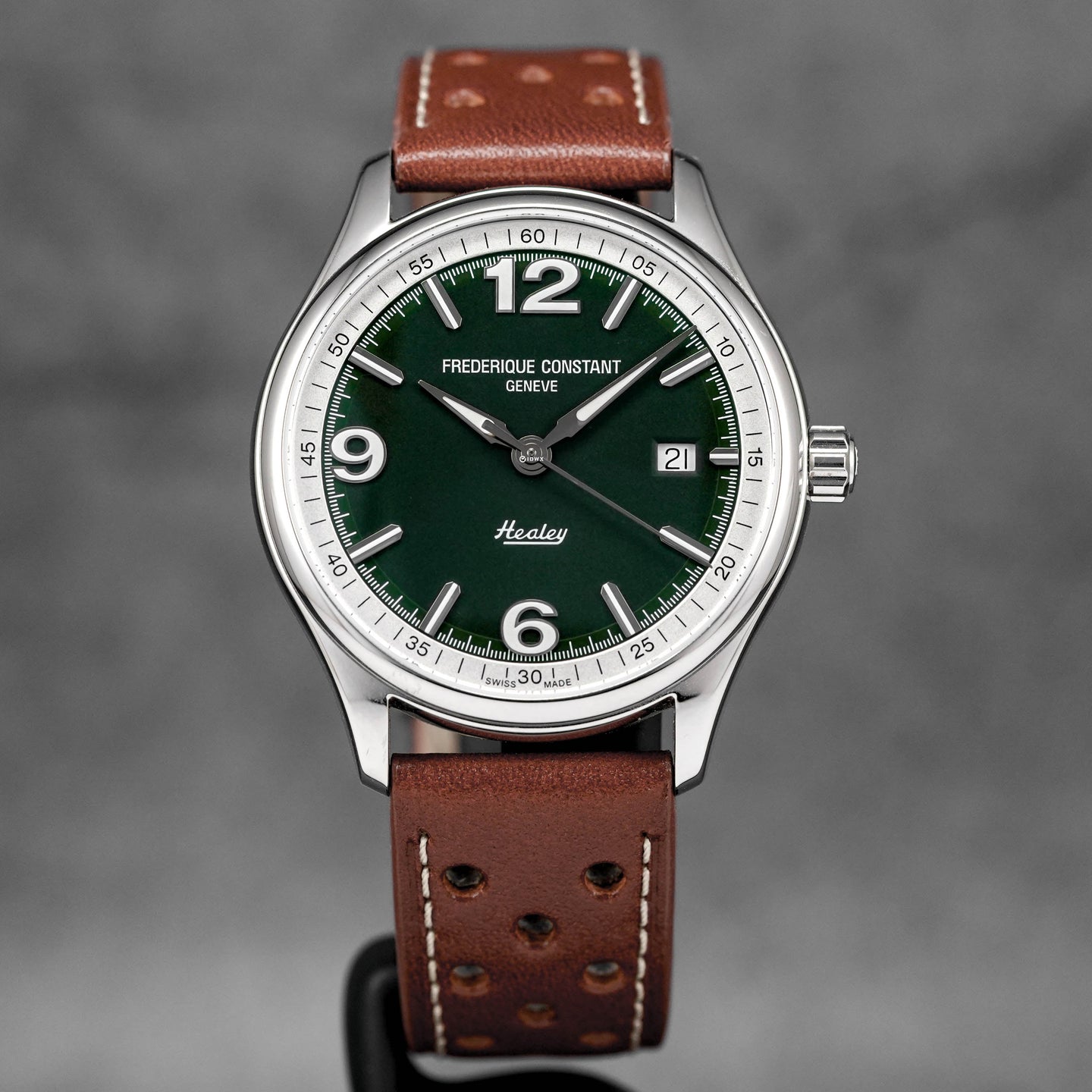 VINTAGE RALLY HEALEY GREEN DIAL LIMITED EDITION (2021)