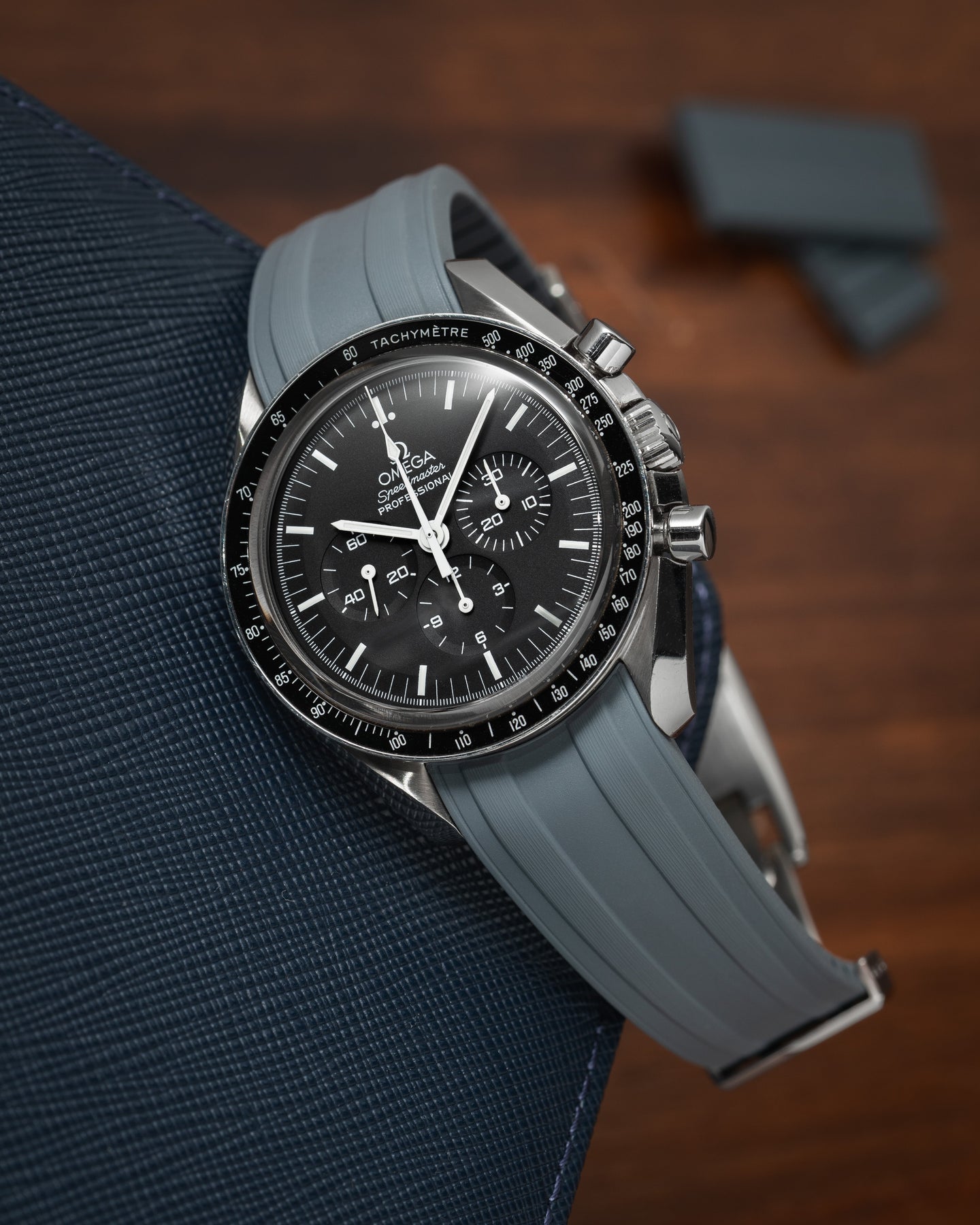 Strap Omega Speedmaster Grey