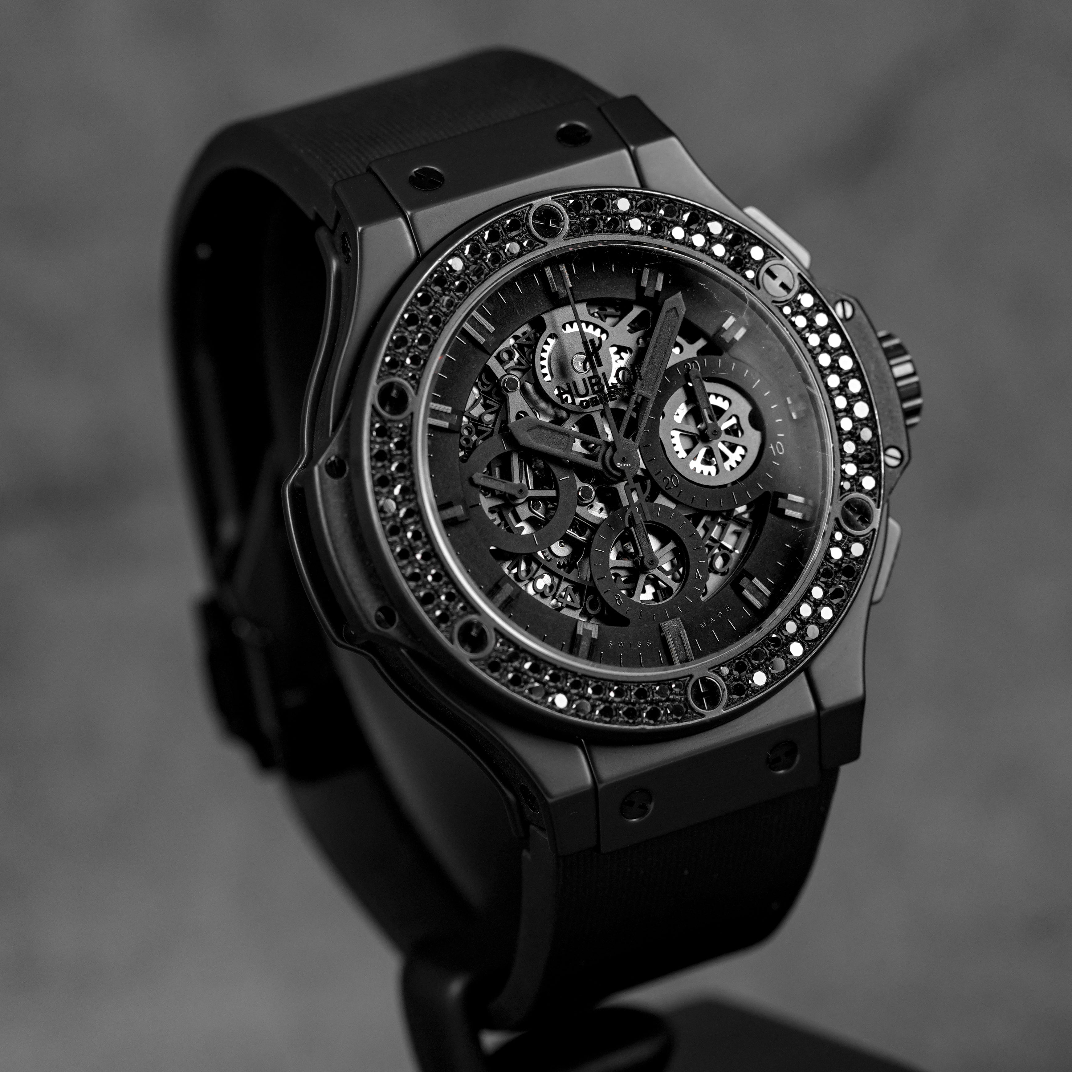 BIG BANG AERO BANG 45MM ALL BLACK CHRONOGRAPH CERAMIC (2014)