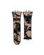 RUBBER STRAP BLACK GREY & BEIGE CAMOUFLAGE