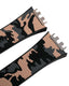 RUBBER STRAP BLACK GREY & BEIGE CAMOUFLAGE