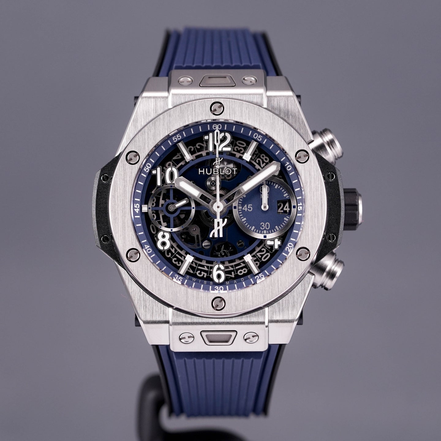 BIG BANG UNICO 42MM TITANIUM BLUE