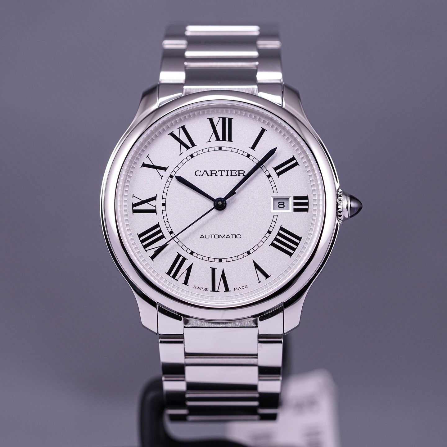 RONDE MUST DE CARTIER STEEL WHITE DIAL (2022)