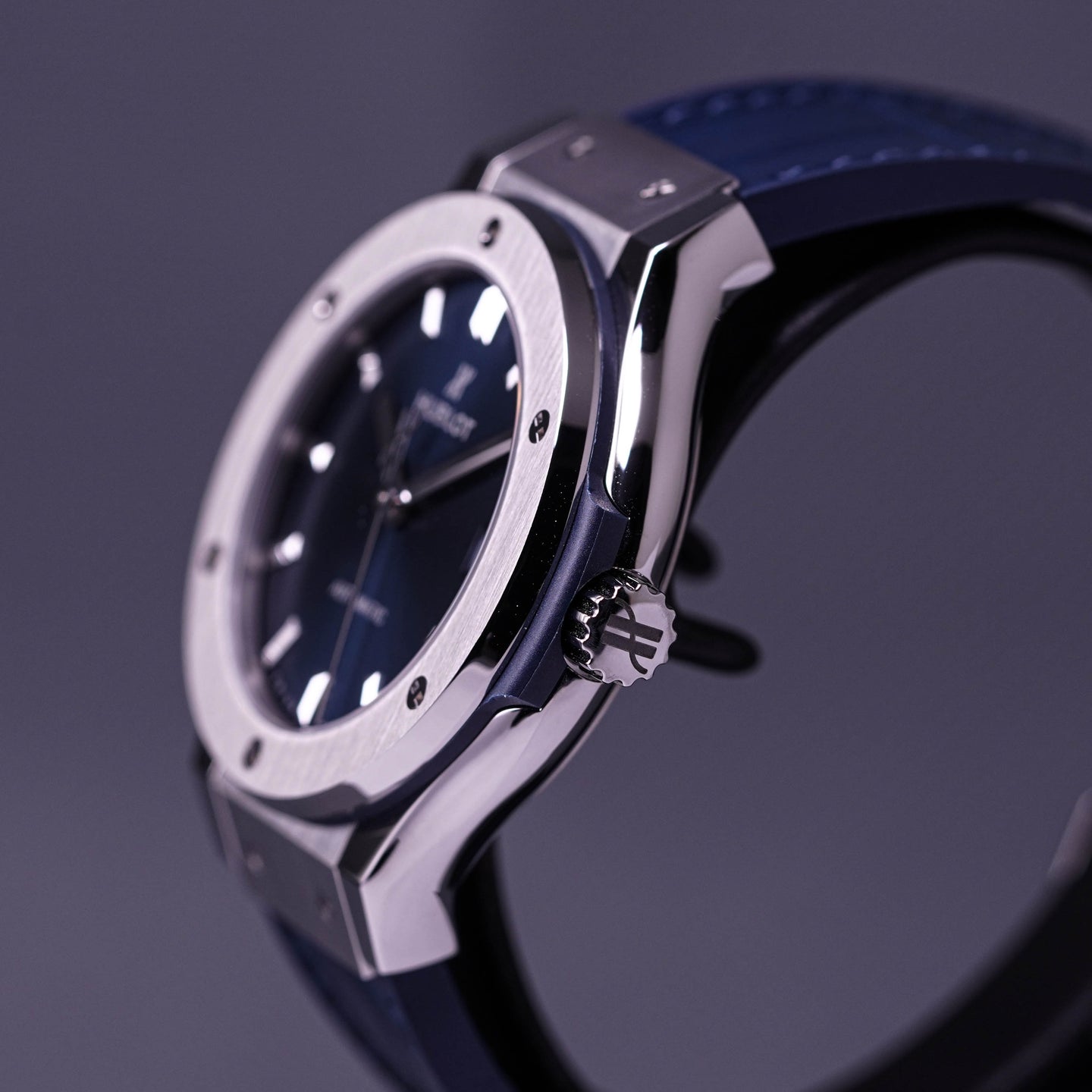 CLASSIC FUSION 38MM TITANIUM BLUE DIAL (2021)