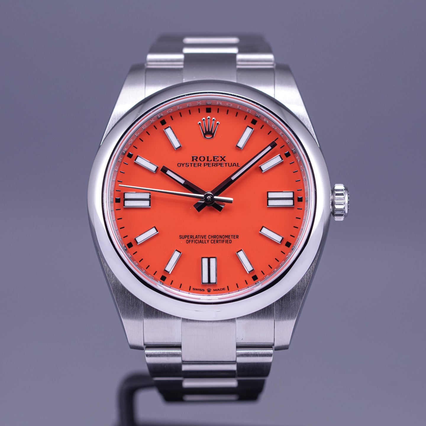 OYSTER PERPETUAL 41MM RED CORAL (2022)