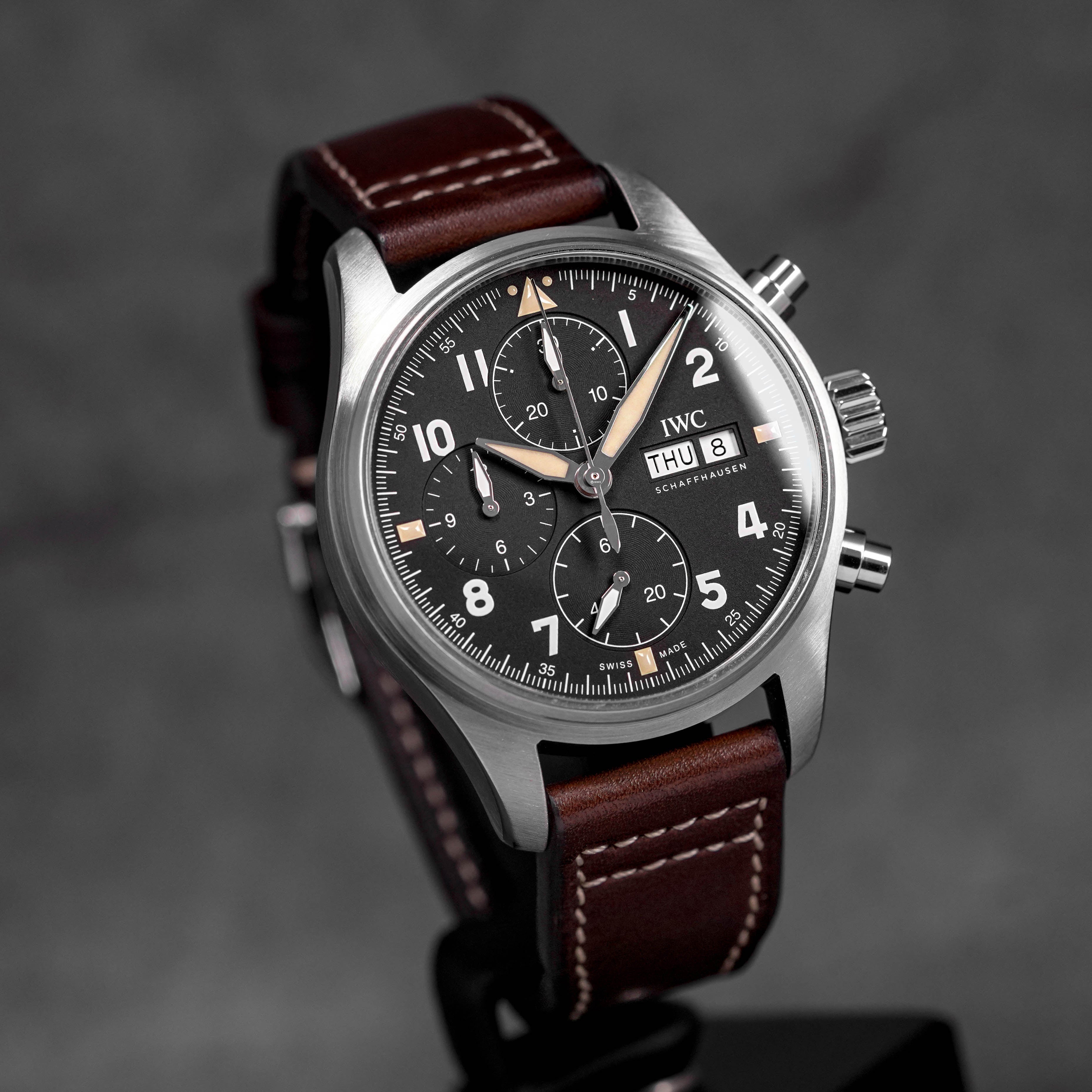 PILOT SPITFIRE CHRONOGRAPH DAY DATE BLACK DIAL (2023)
