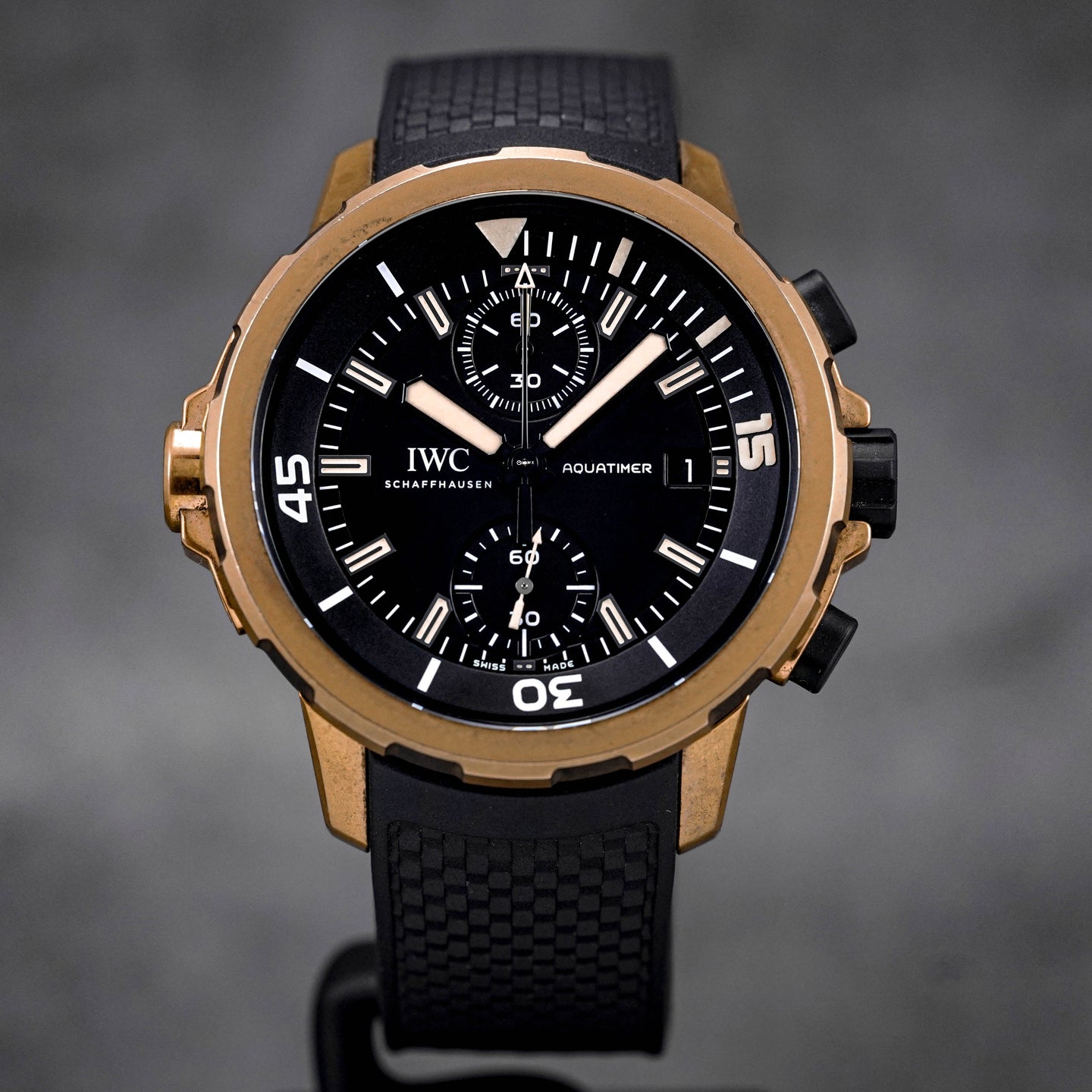 AQUATIMER CHRONOGRAPH 'EXPEDITION CHARLES DARWIN' BRONZE BLACK DIAL (2022)