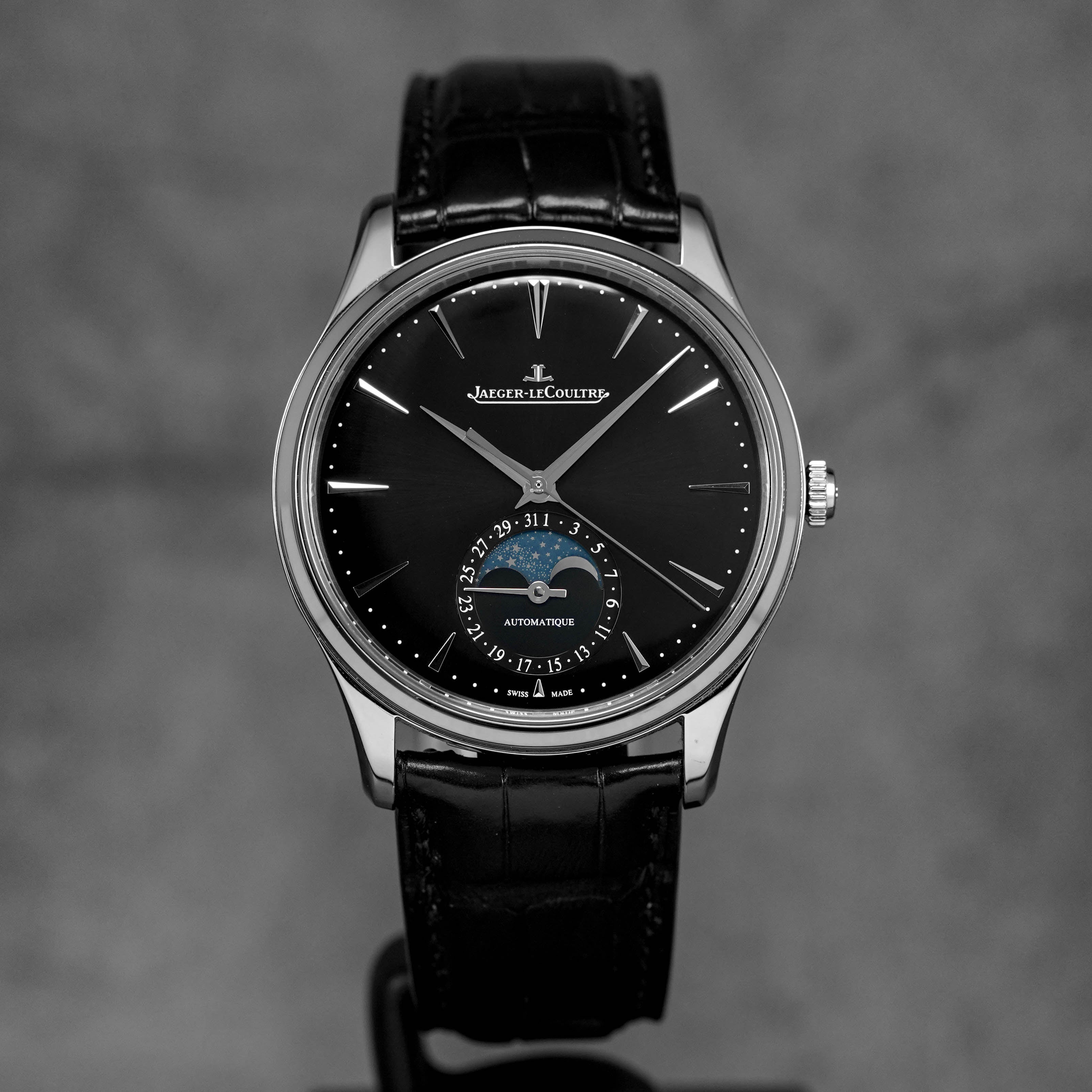 MASTER ULTRA THIN MOONPHASE BLACK DIAL (2023)