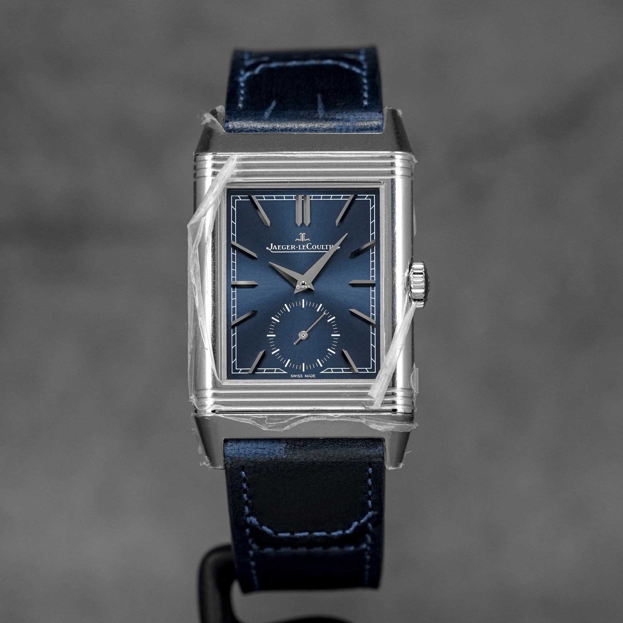 REVERSO TRIBUTE MONOFACE SMALL SECONDS BLUE (2025)