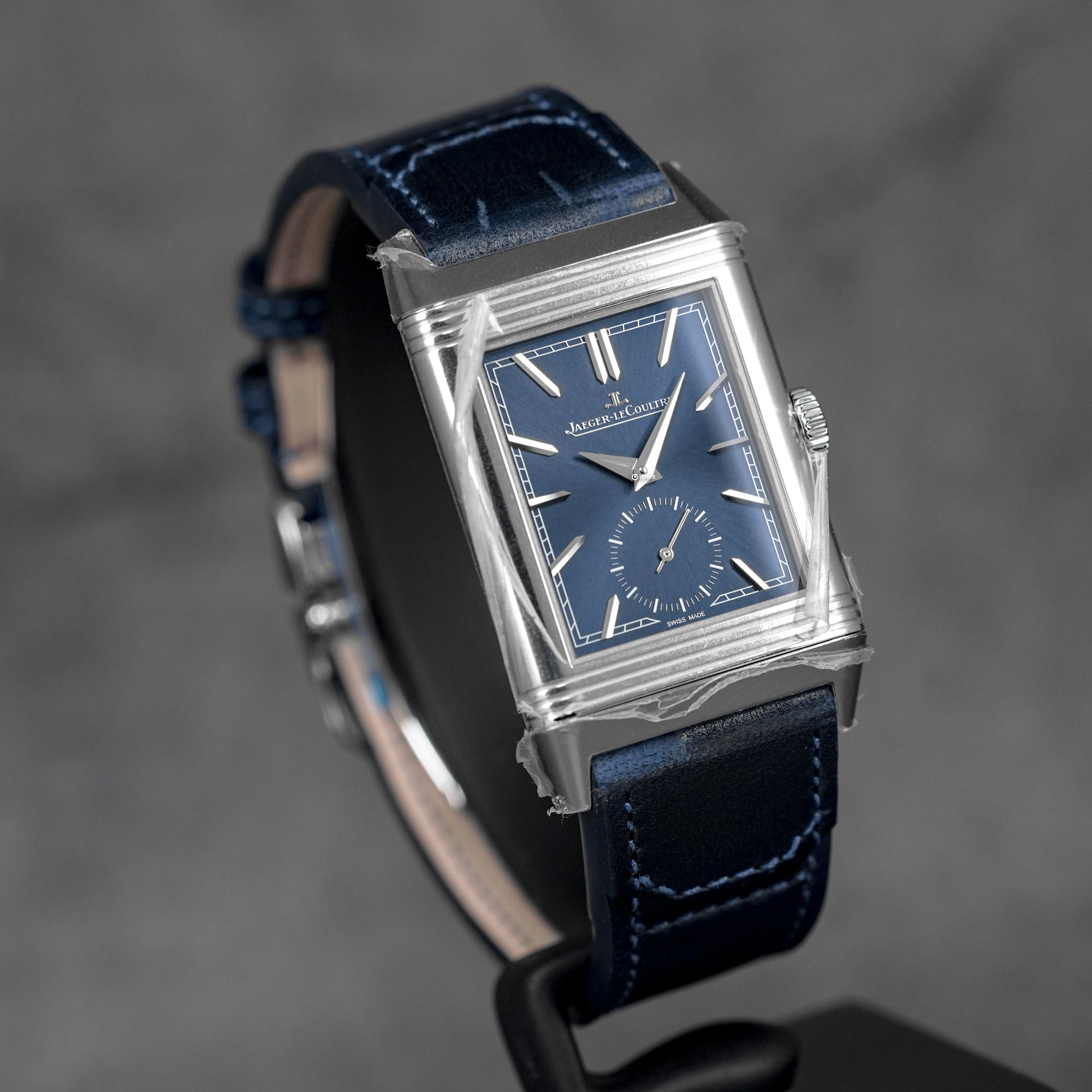 REVERSO TRIBUTE MONOFACE SMALL SECONDS BLUE (2025)