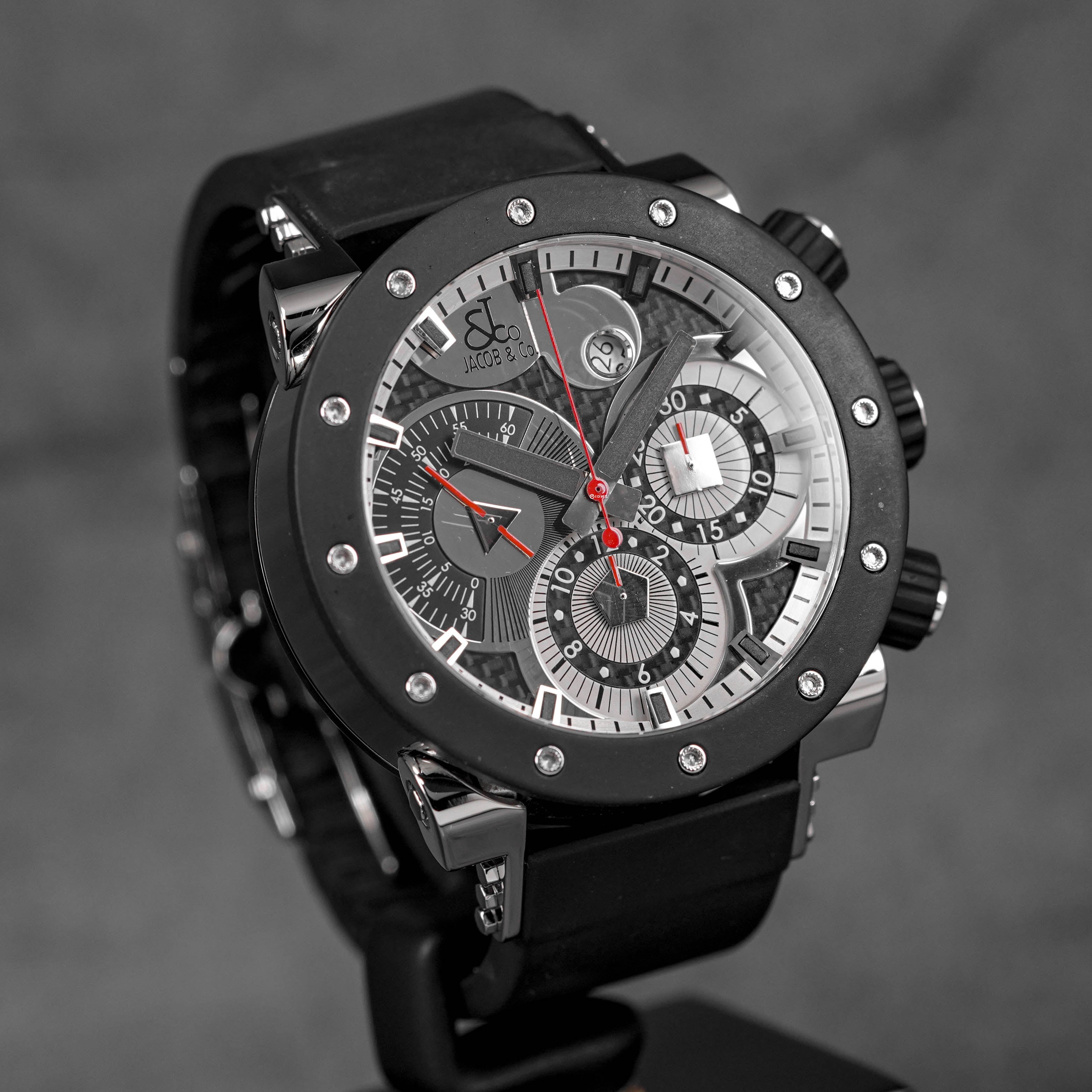 EPIC II CHRONOGRAPH BLACK CERAMIC BEZEL (WATCH & BOX)