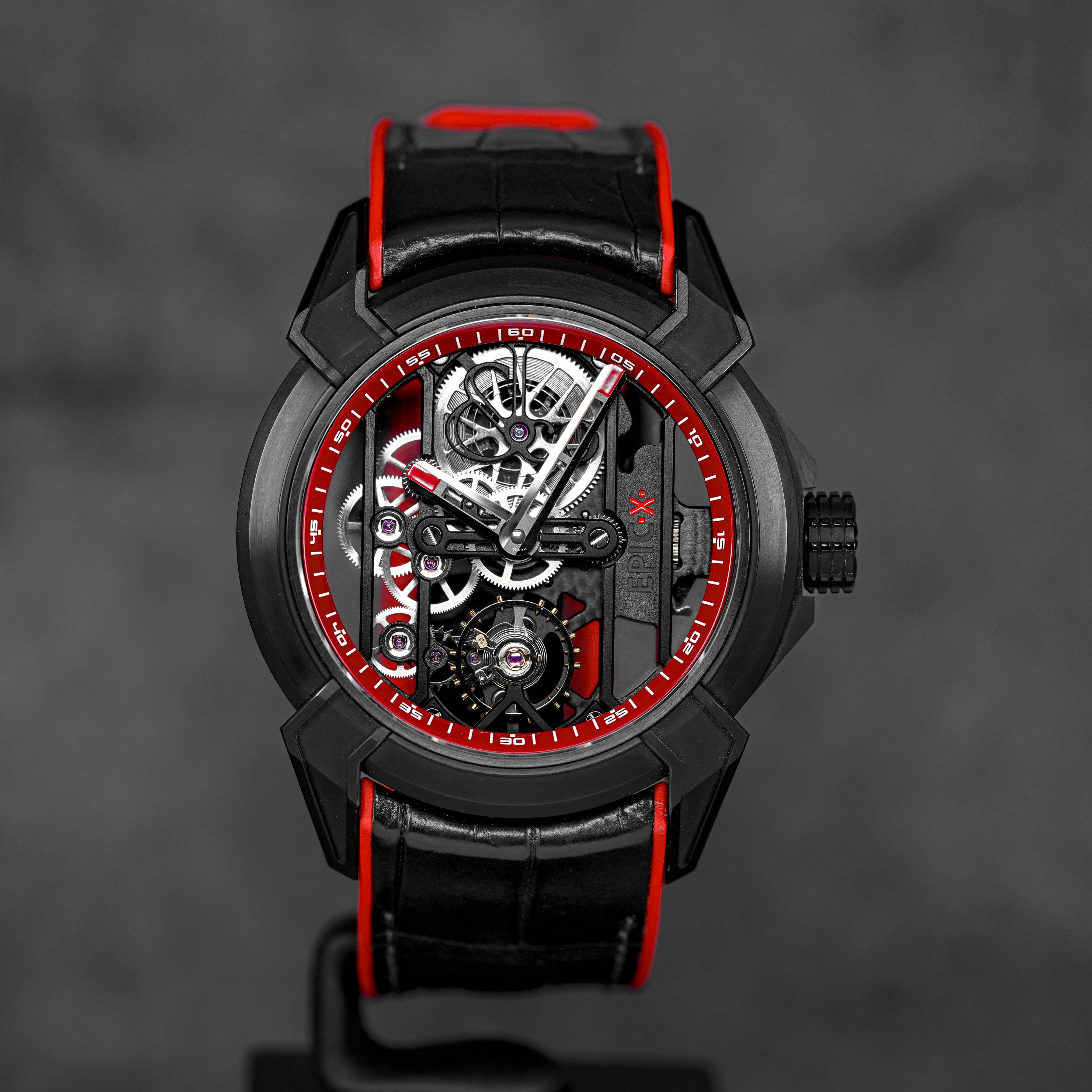 EPIC X TITANIUM BLACK RED SKELETON (2024)