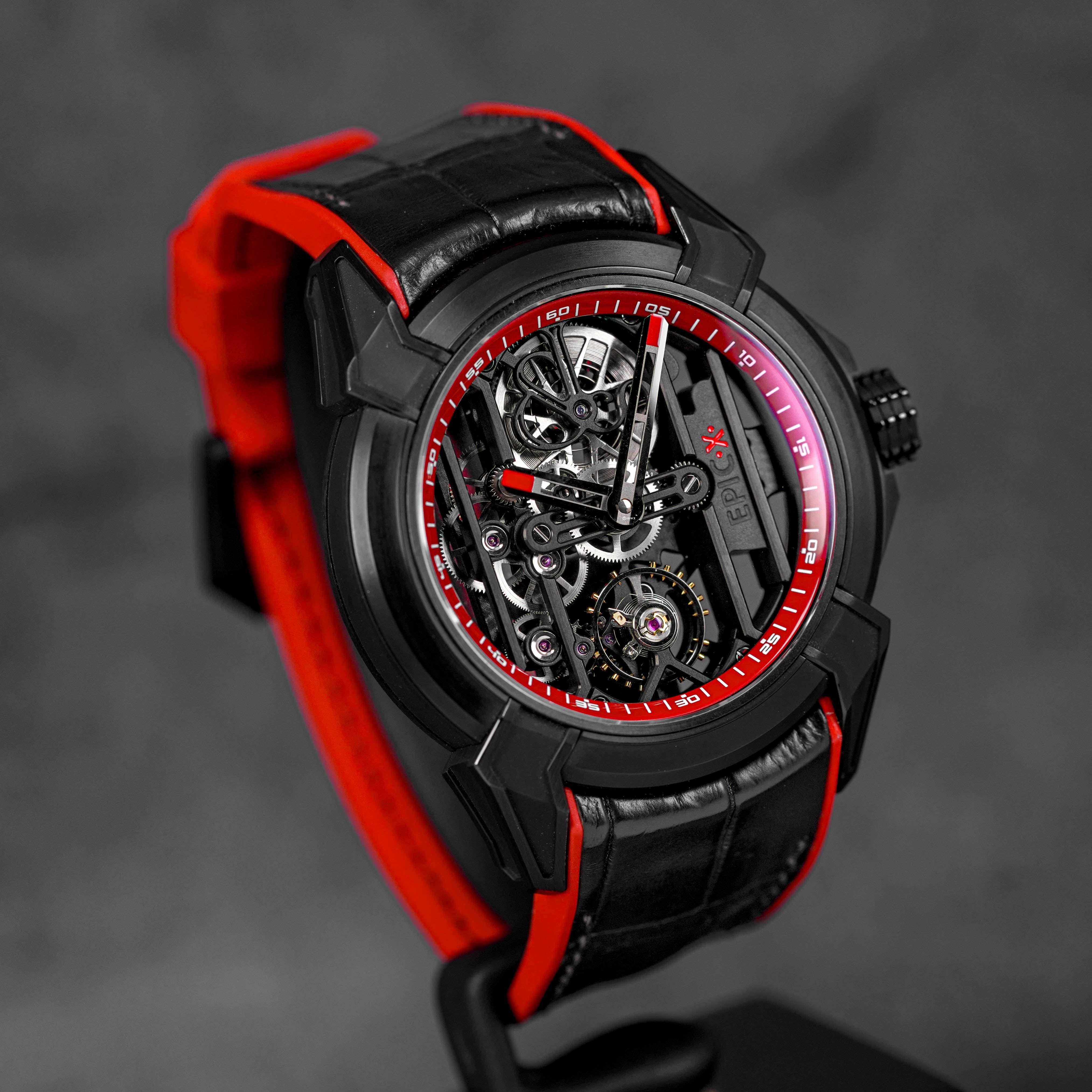 EPIC X TITANIUM BLACK RED SKELETON (2024)