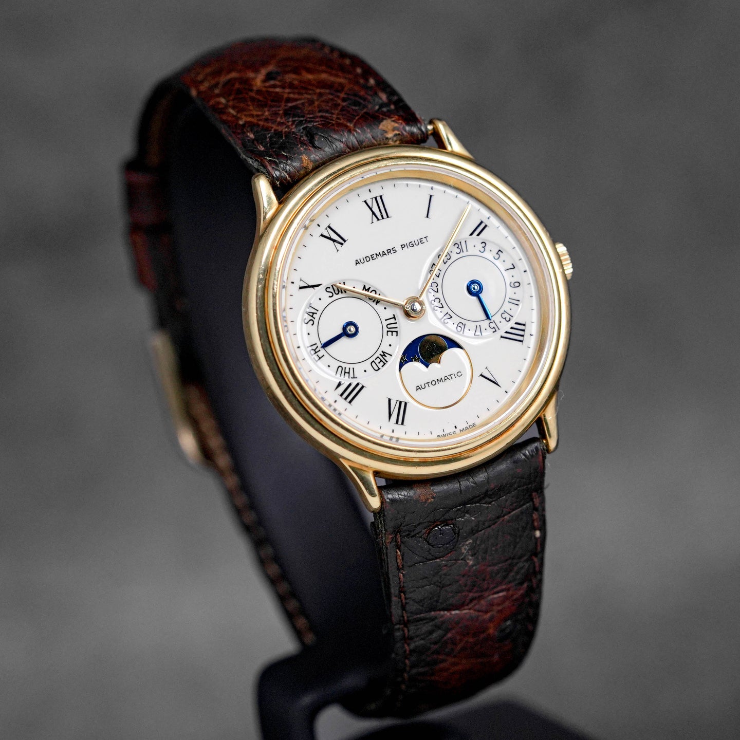 JULES DAY DATE MOONPHASE YELLOWGOLD (WATCH ONLY)