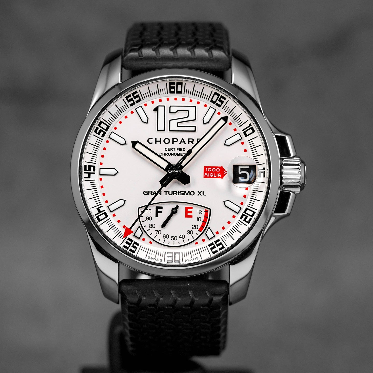 MILLE MIGLIA GRAN TURISMO XL POWER CONTROL WHITE DIAL (WATCH ONLY)