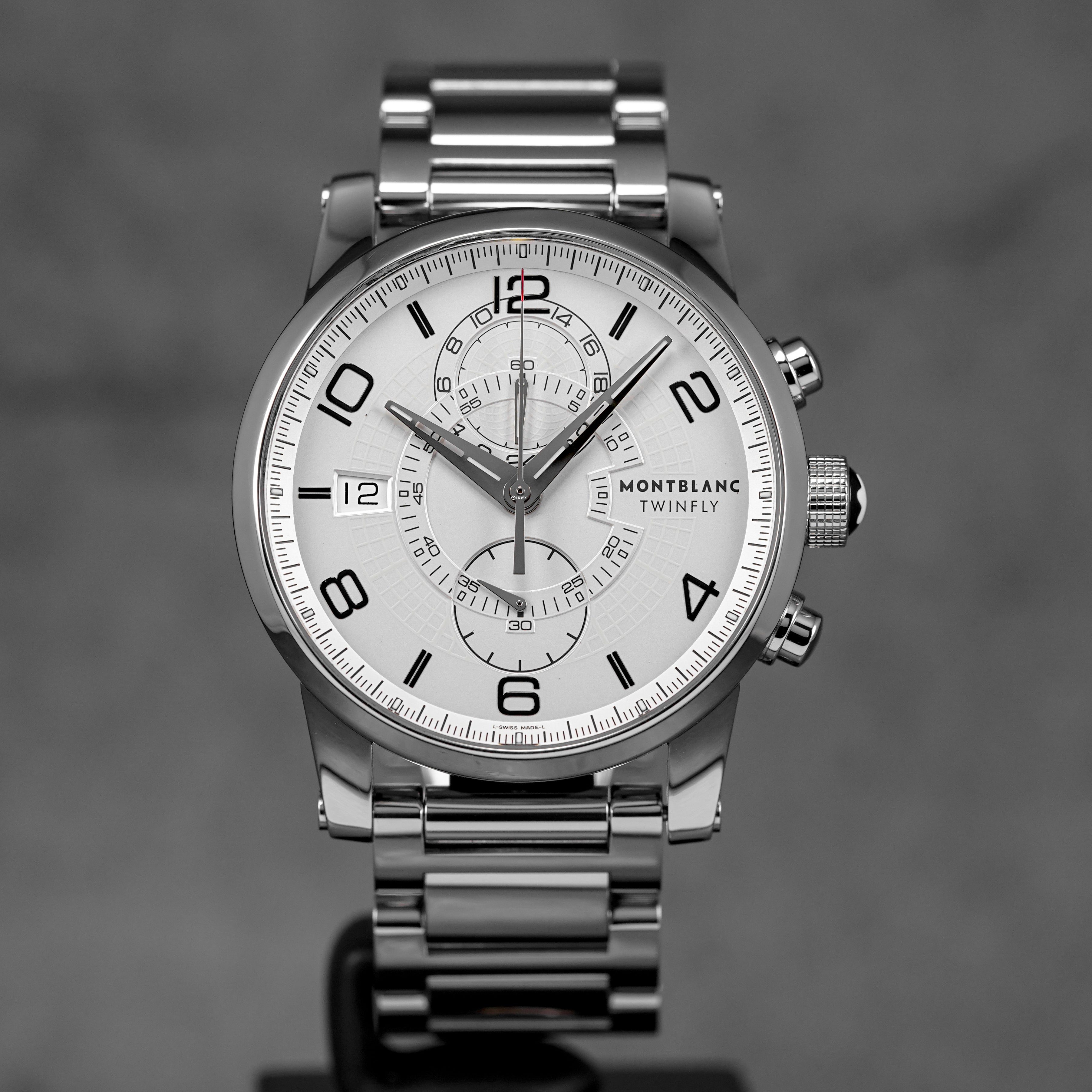 TIMEWALKER TWINFLY CHRONOGRAPH WHITE DIAL (UNDATED)