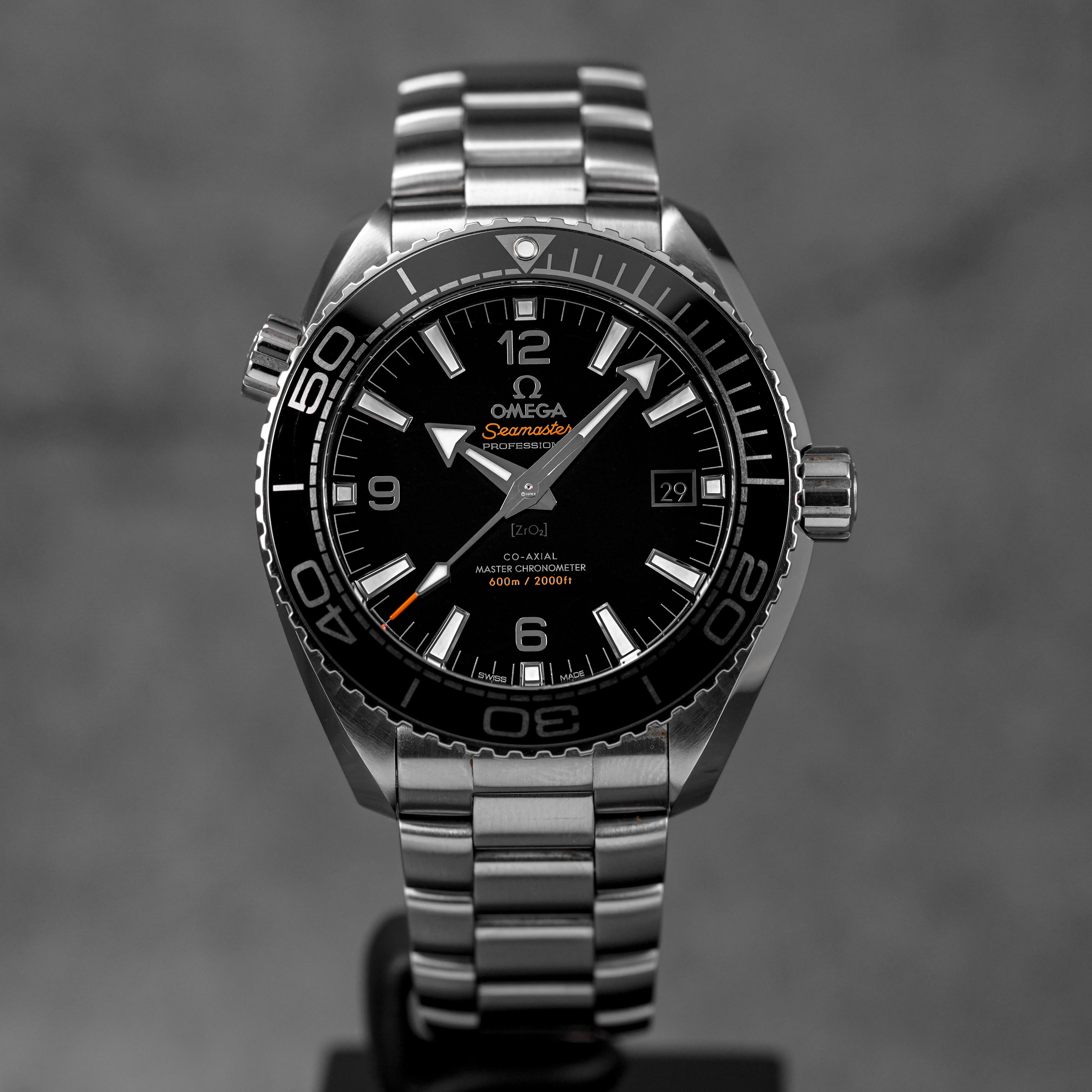 SEAMASTER PLANET OCEAN 600M BLACK DIAL (2023)