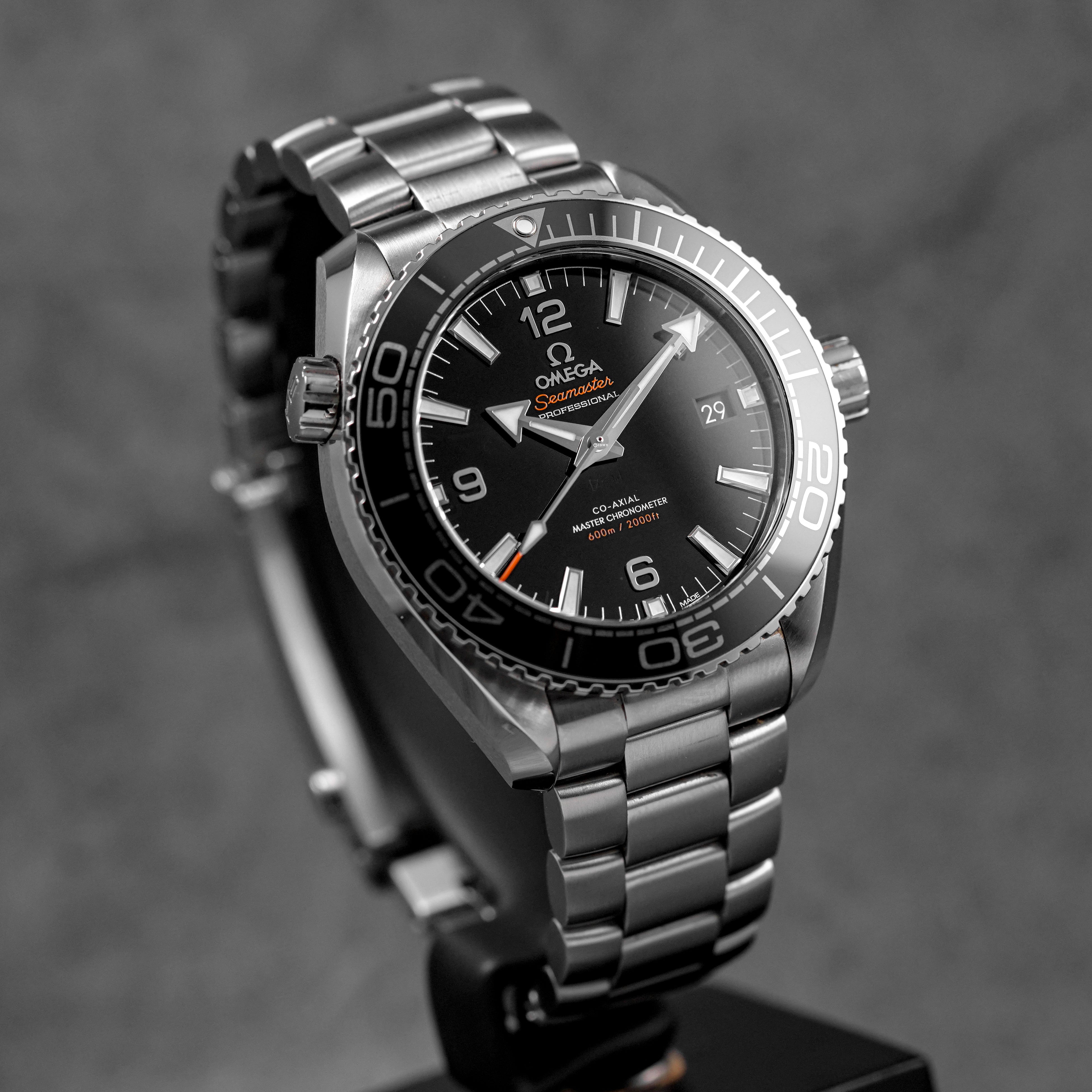 SEAMASTER PLANET OCEAN 600M BLACK DIAL (2023)