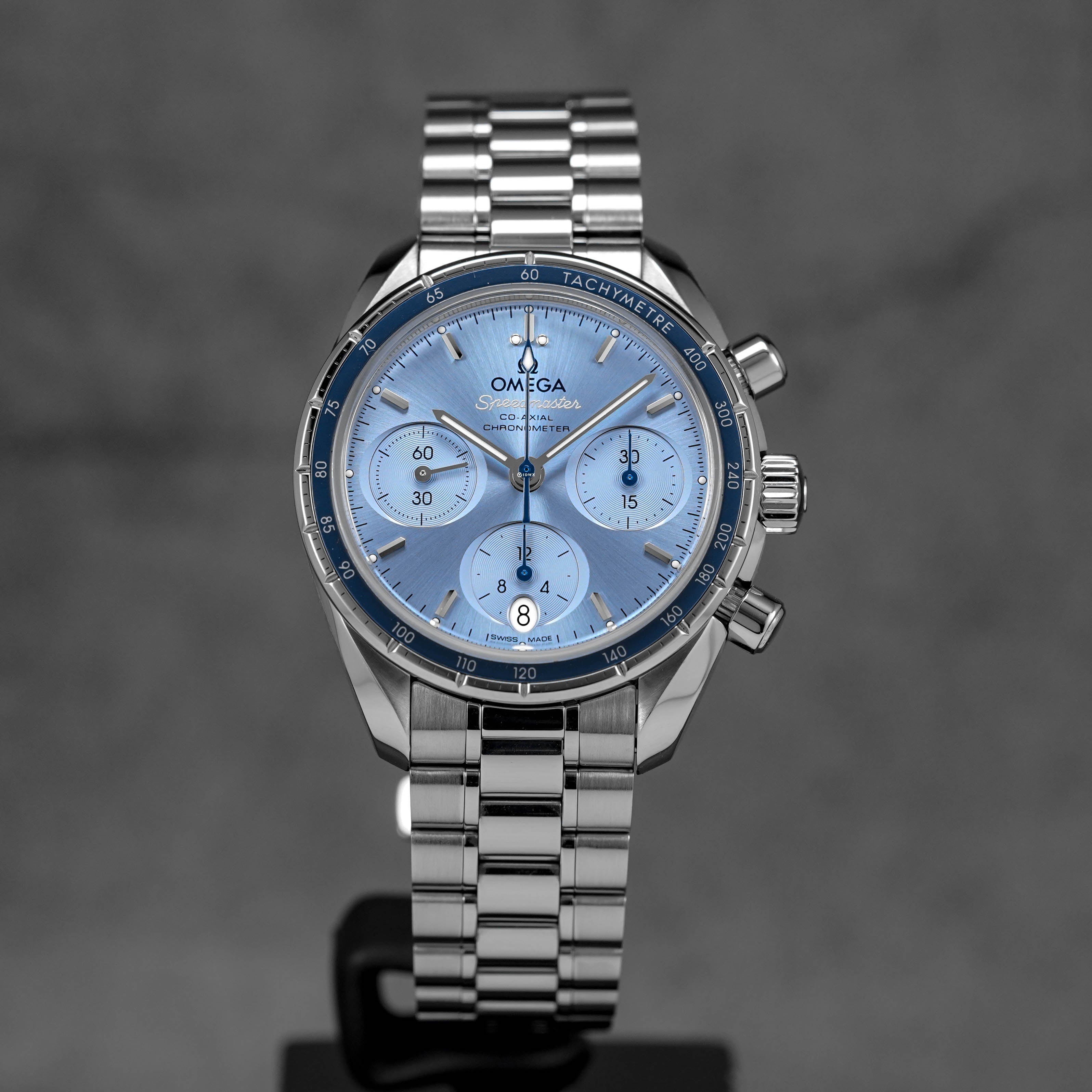 SPEEDMASTER 38 CO-AXIAL CHRONOGRAPH BLUE DIAL (2024)