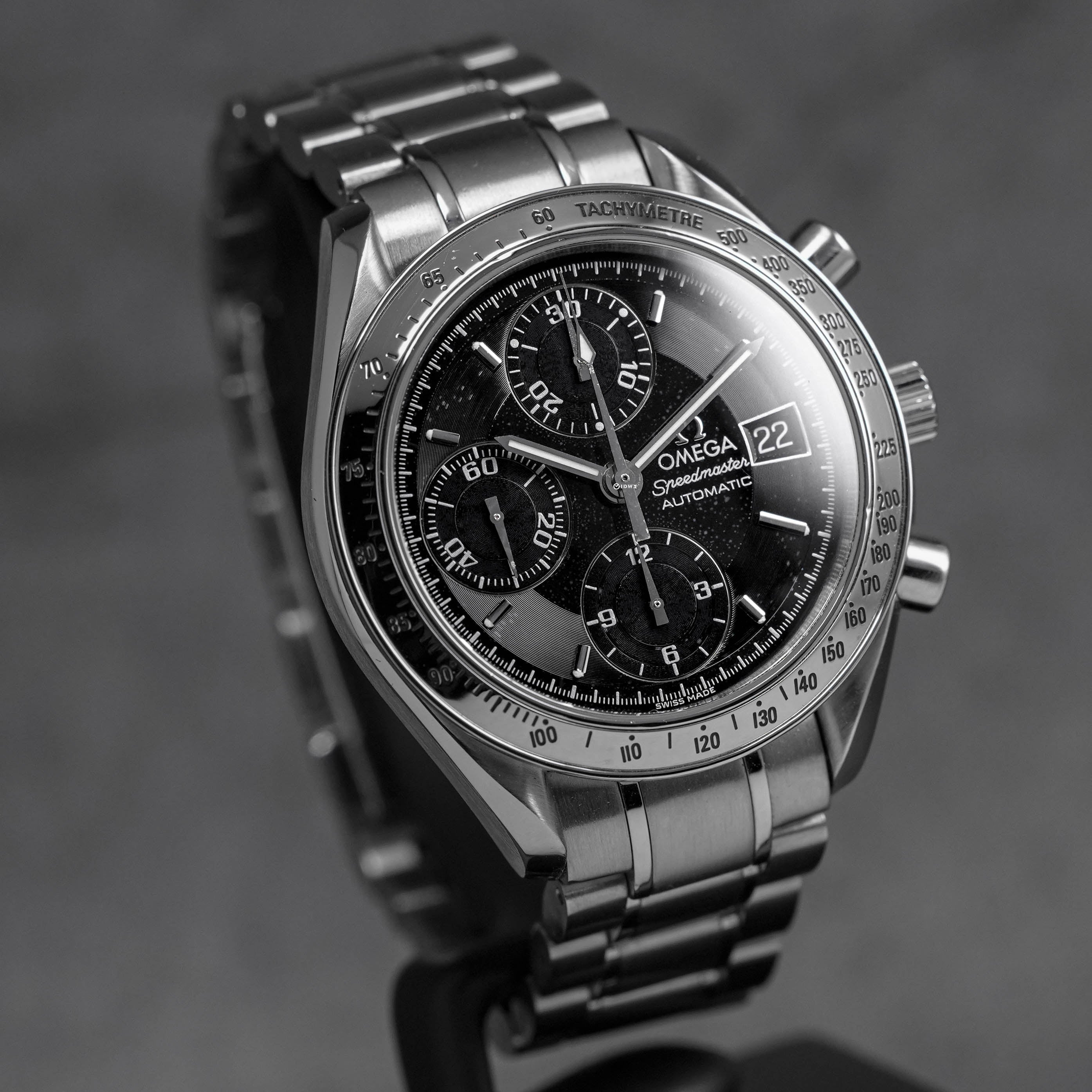SPEEDMASTER DATE 39MM CHRONOGRAPH BLACK DIAL (UNDATED)