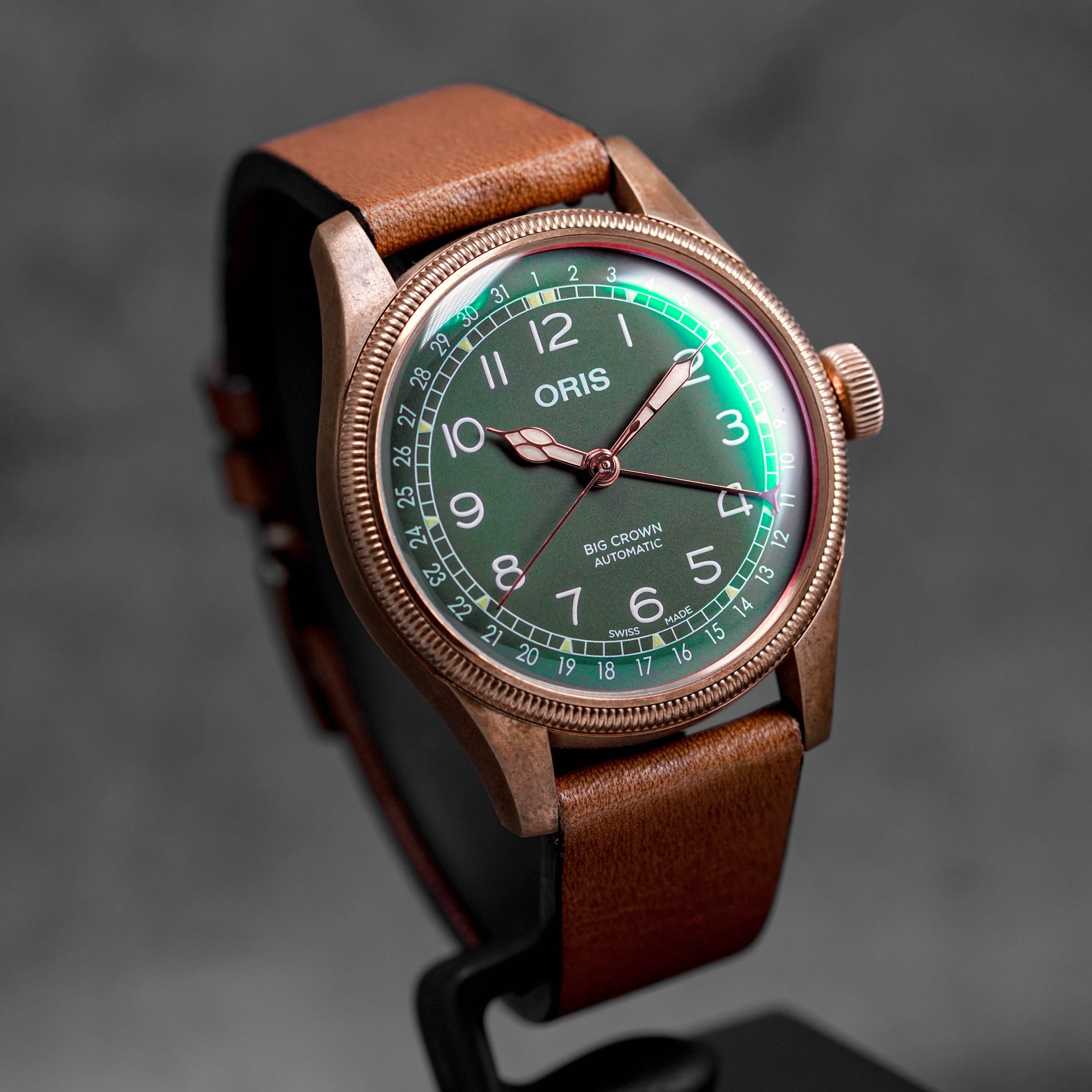 BIG CROWN POINTER DATE '80TH ANNIVERSARY' BRONZE GREEN DIAL (UNDATED)