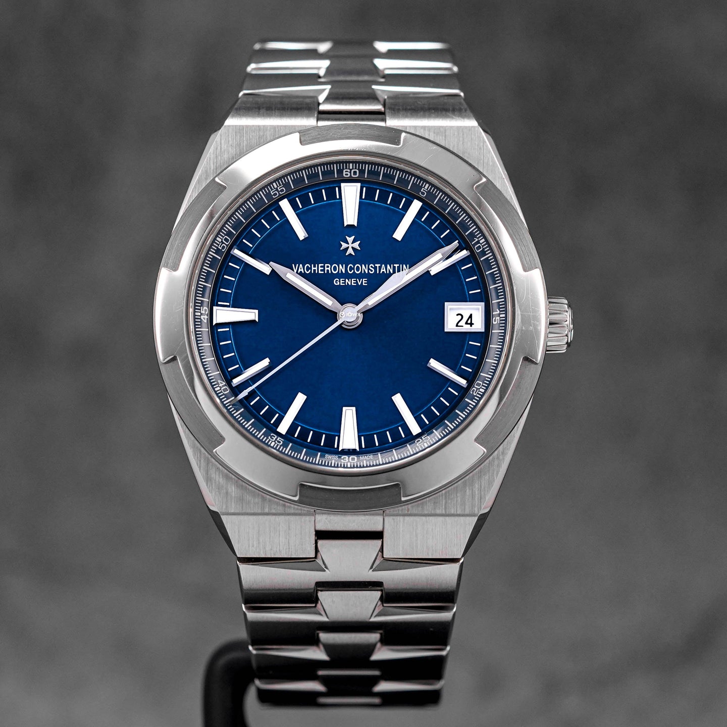 Overseas Blue Dial