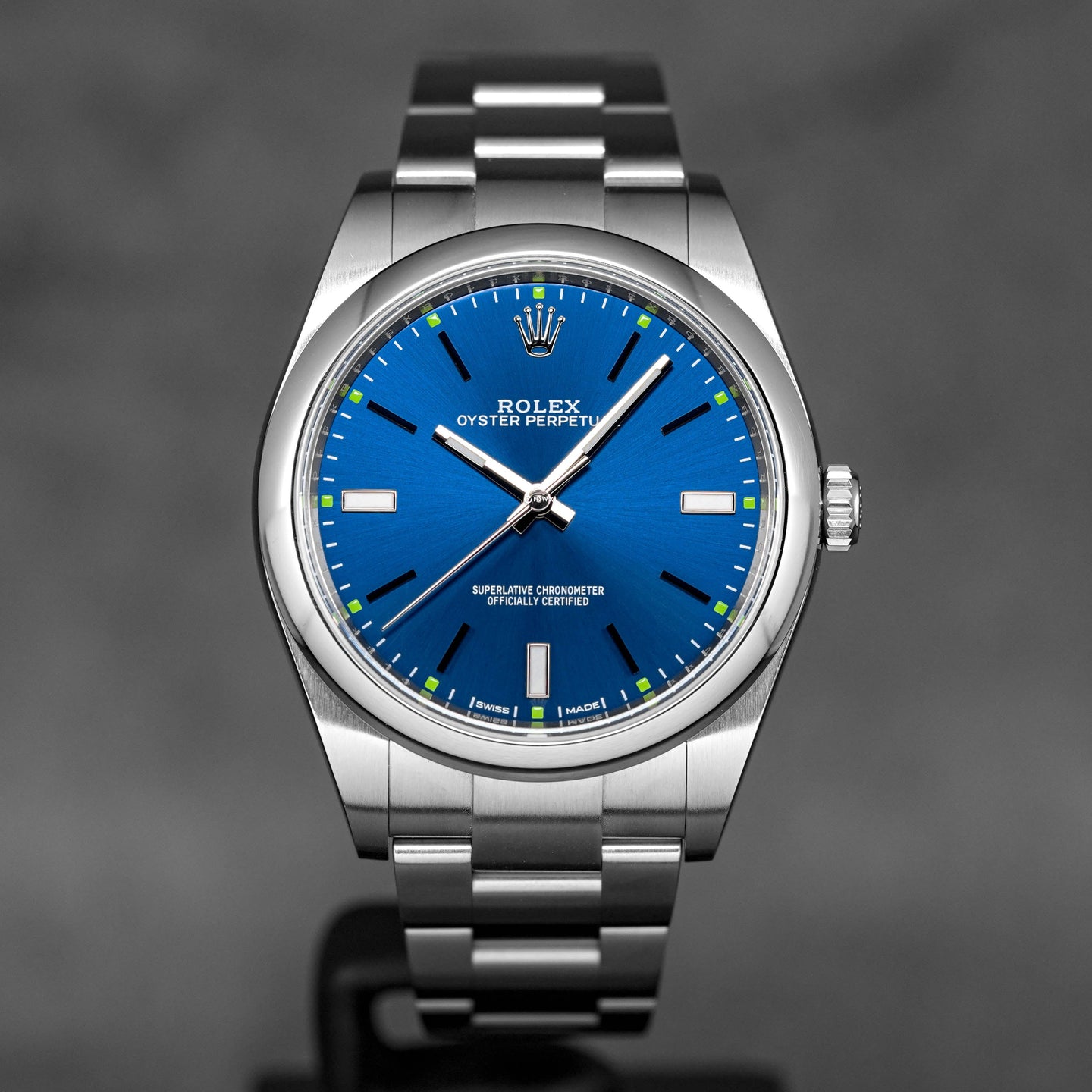 OYSTER PERPETUAL 39MM BLUE DIAL (2019)