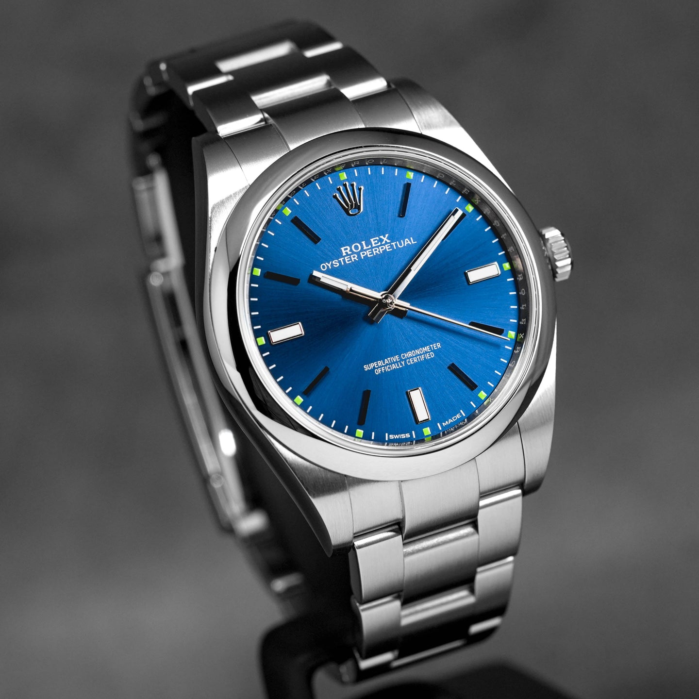 OYSTER PERPETUAL 39MM BLUE DIAL (2019)