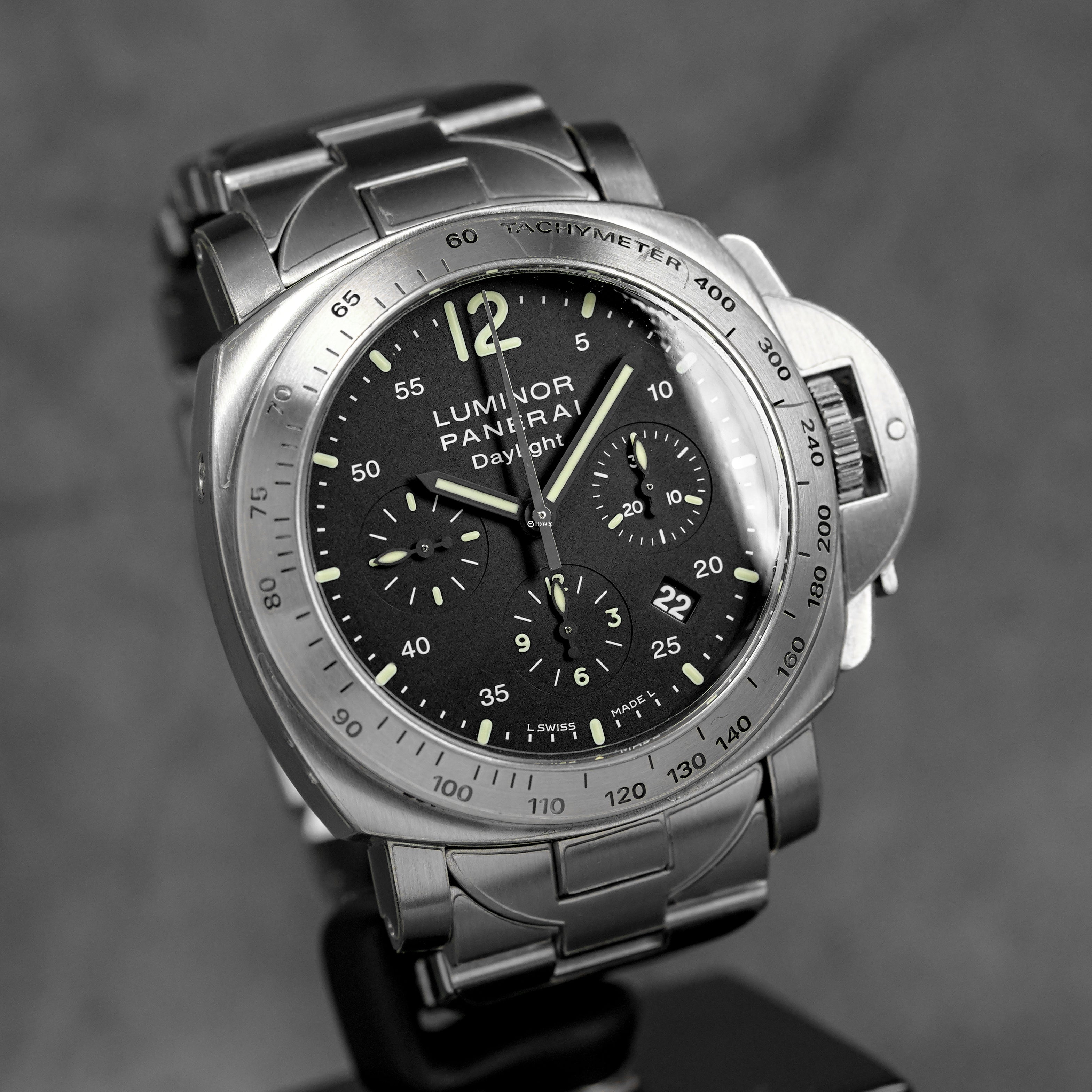 LUMINOR CHRONO DAYLIGHT 44MM BLACK DIAL PAM 236 (2009)