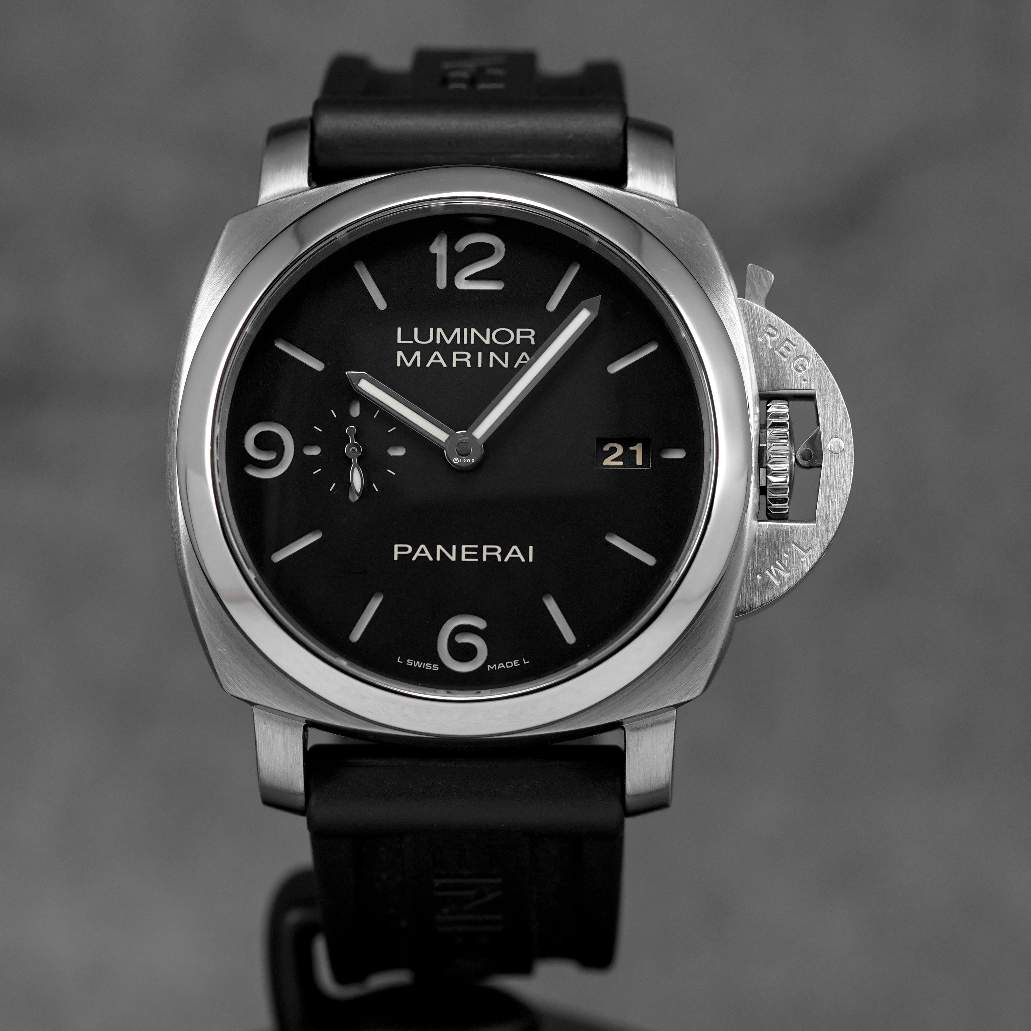 LUMINOR MARINA 3 DAYS 44MM BLACK DIAL PAM 312 (2015)