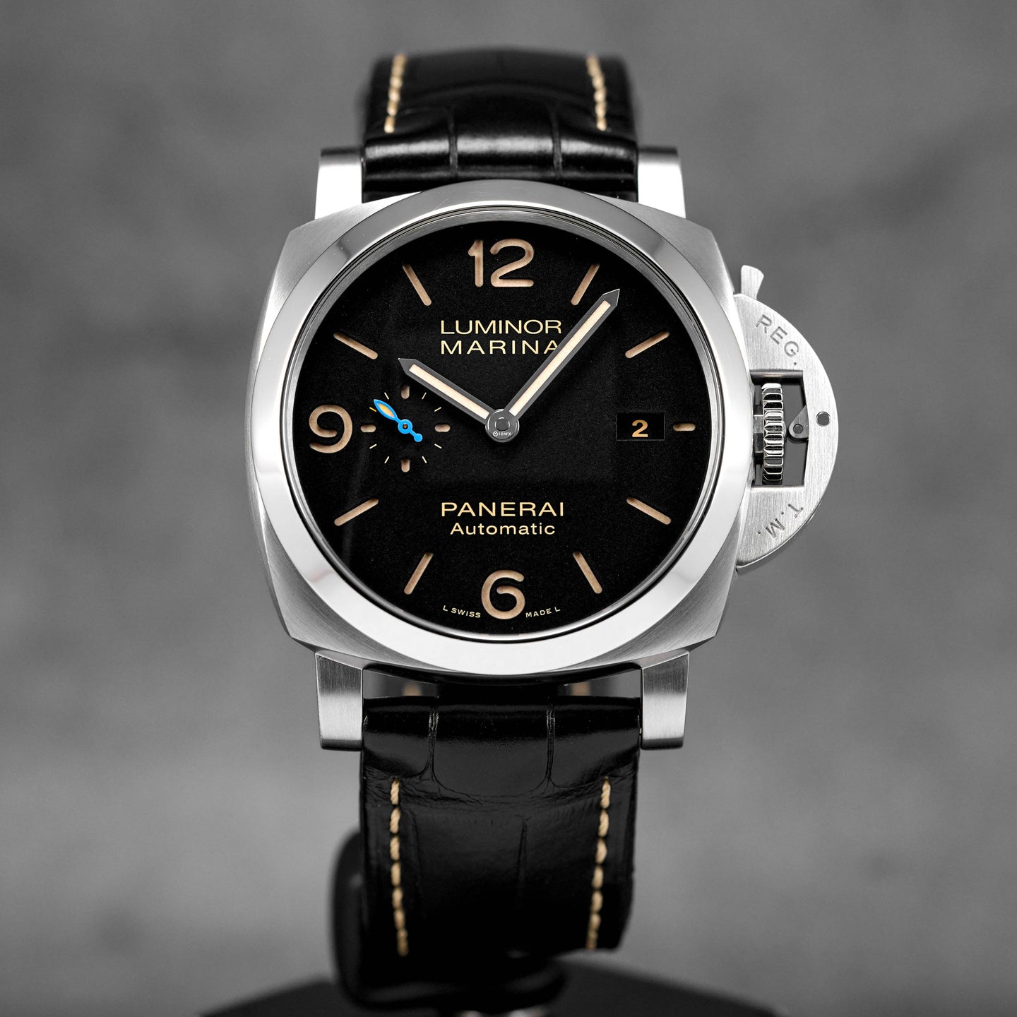 LUMINOR MARINA 1950 3 DAYS 44MM BLACK DIAL PAM 1312 (2019)