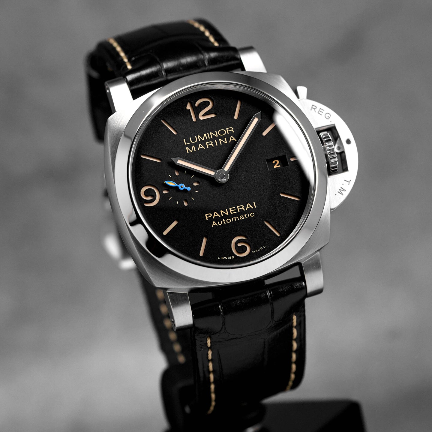 LUMINOR MARINA 1950 3 DAYS 44MM BLACK DIAL PAM 1312 (2019)