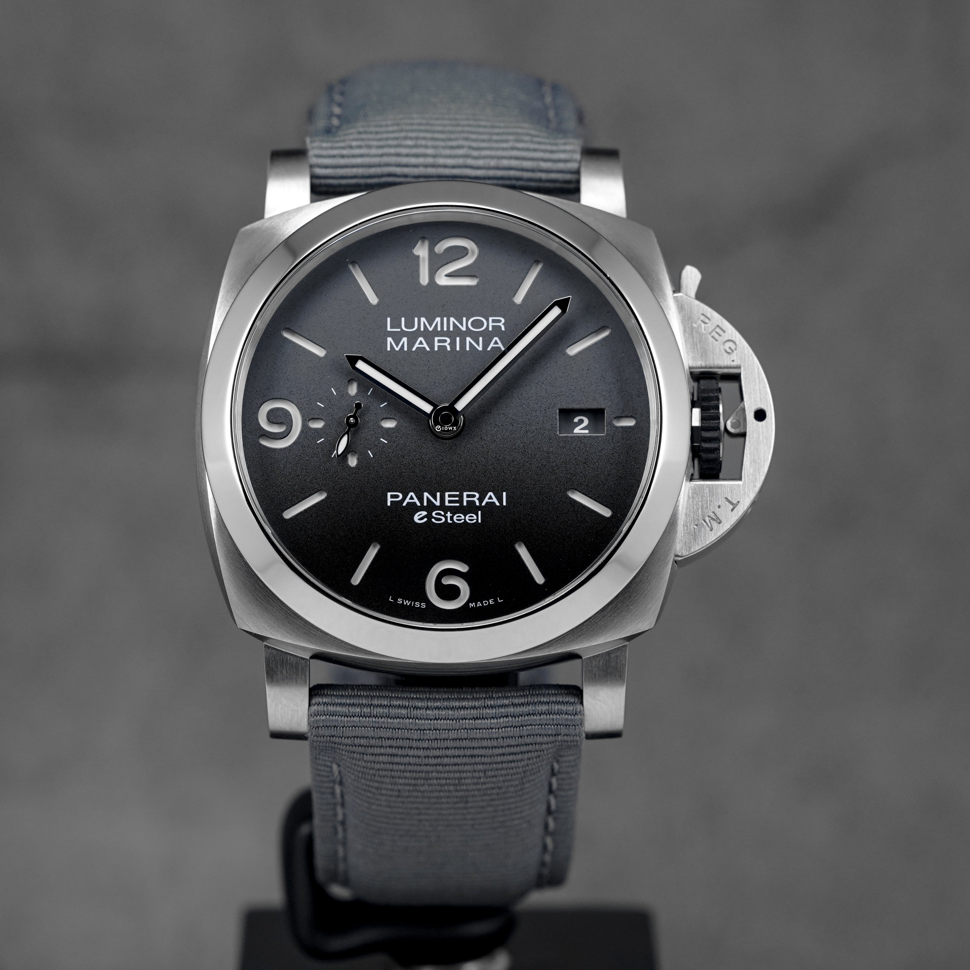 LUMINOR MARINA 44MM eSTEEL GRIGIO ROCCIA PAM 1358 (2025)