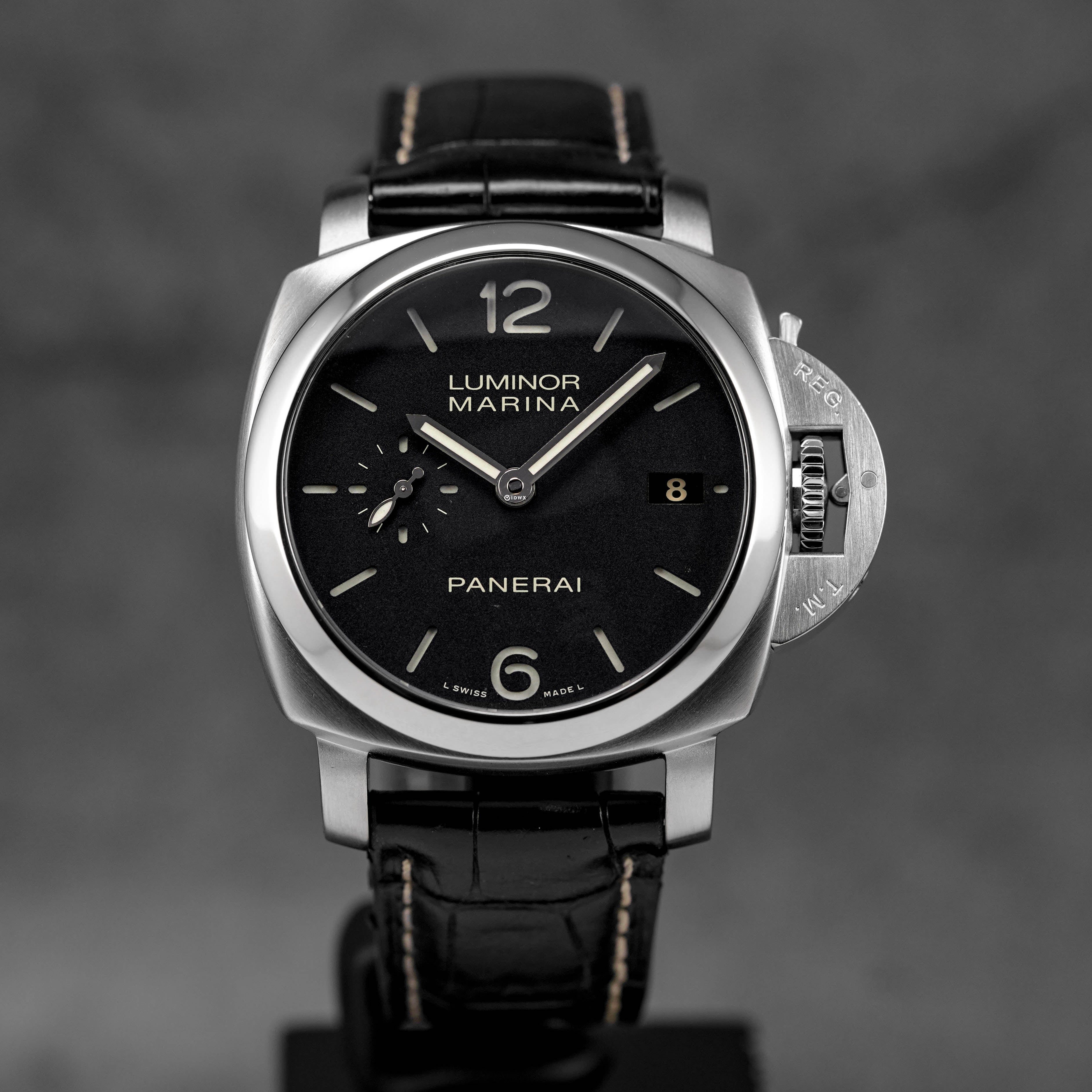 LUMINOR MARINA 1950 3 DAYS 42MM BLACK DIAL PAM 392 (2012)