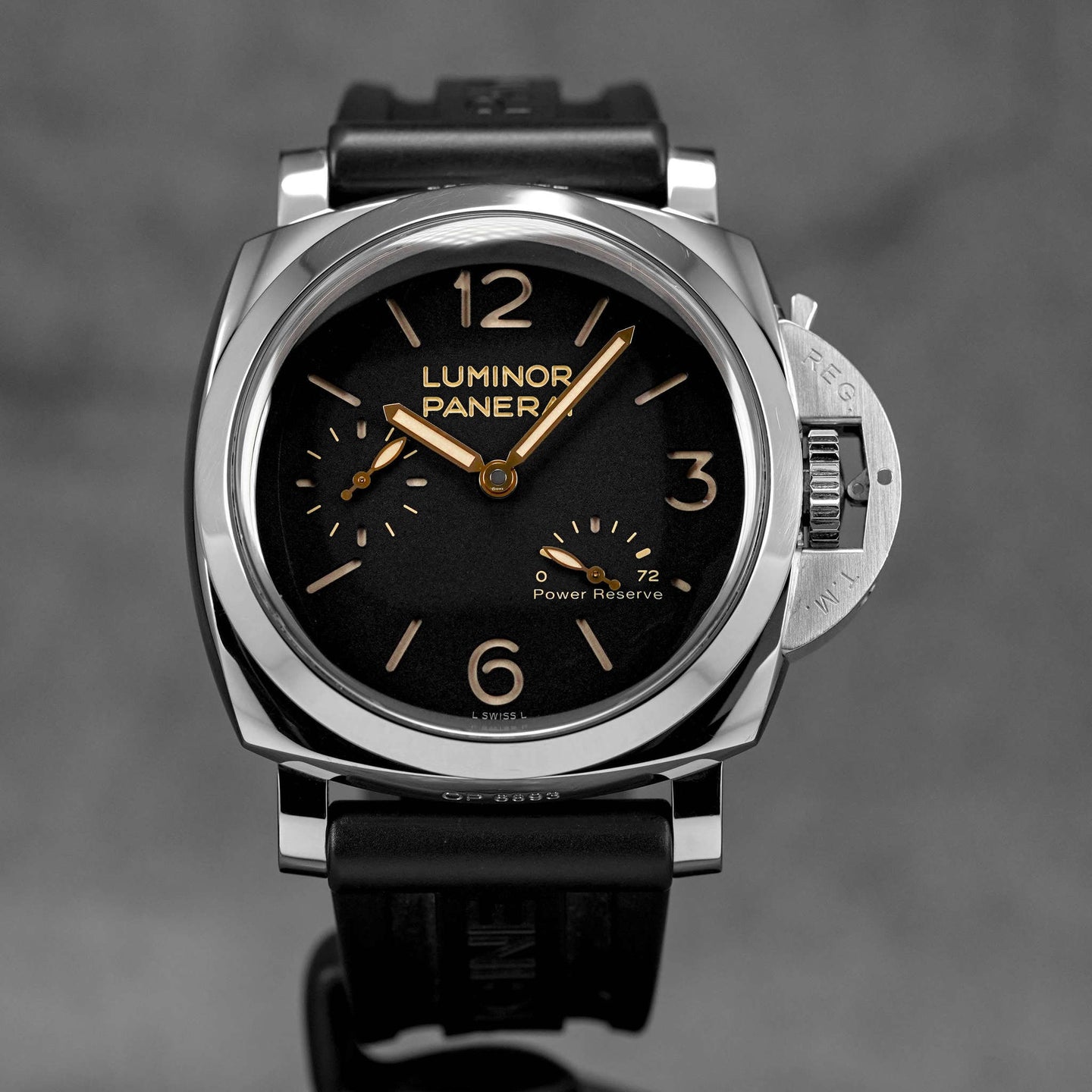 LUMINOR 1950 3 DAYS POWER RESERVE 47MM BLACK DIAL PAM 423 (2016)