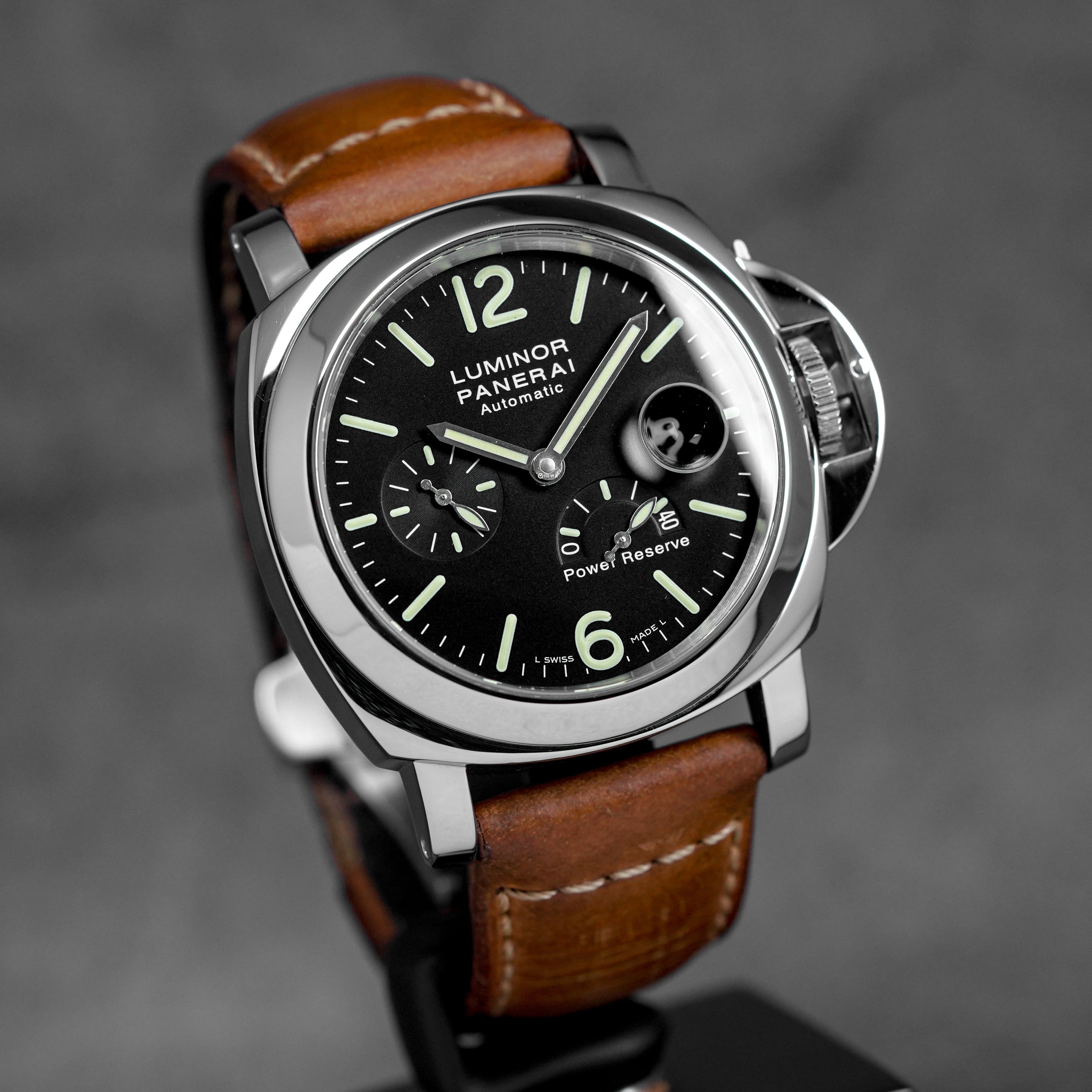 LUMINOR POWER RESERVE 44MM BLACK DIAL PAM 90 (2014)