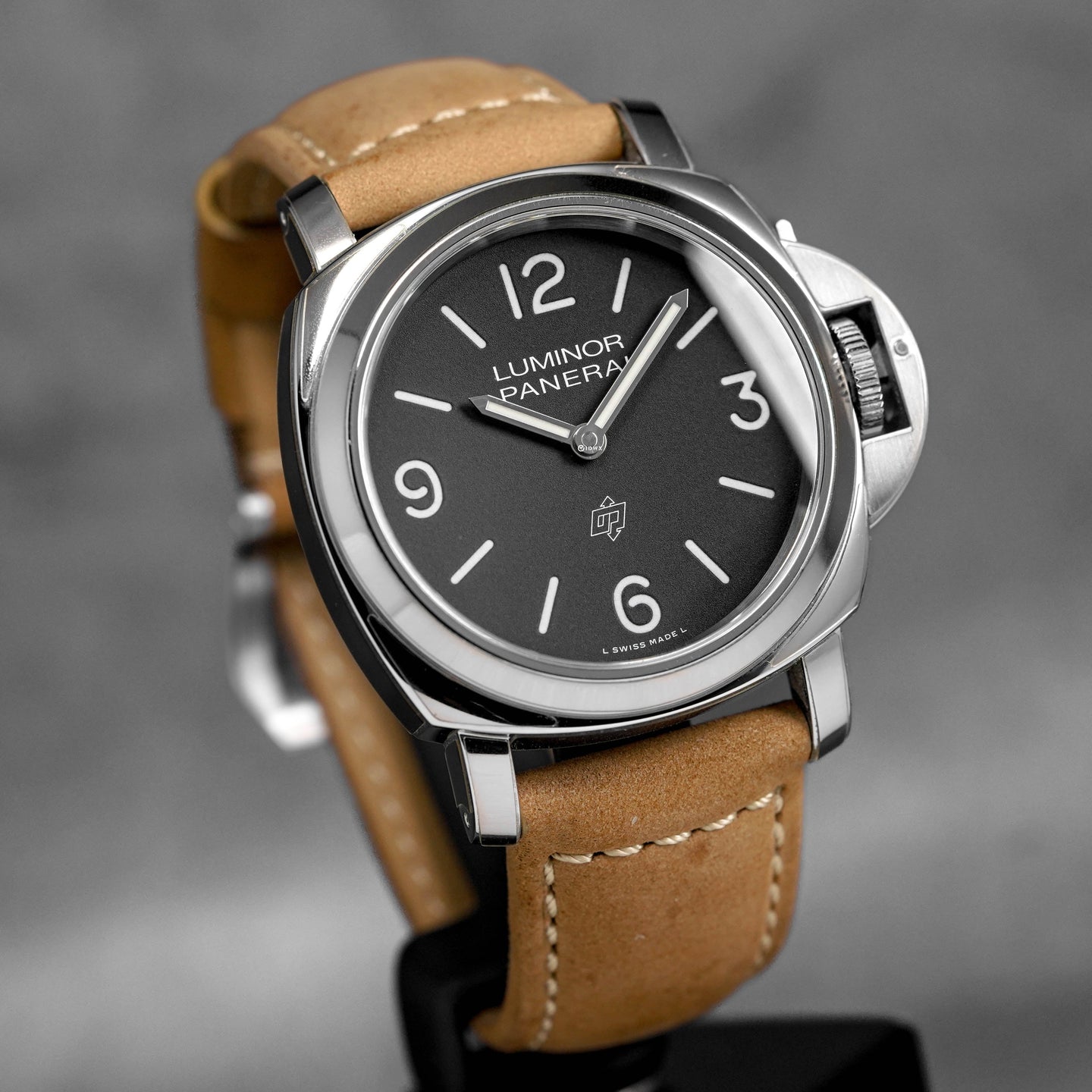 LUMINOR BASE LOGO STEEL BLACK DIAL PAM 1086 (2022)