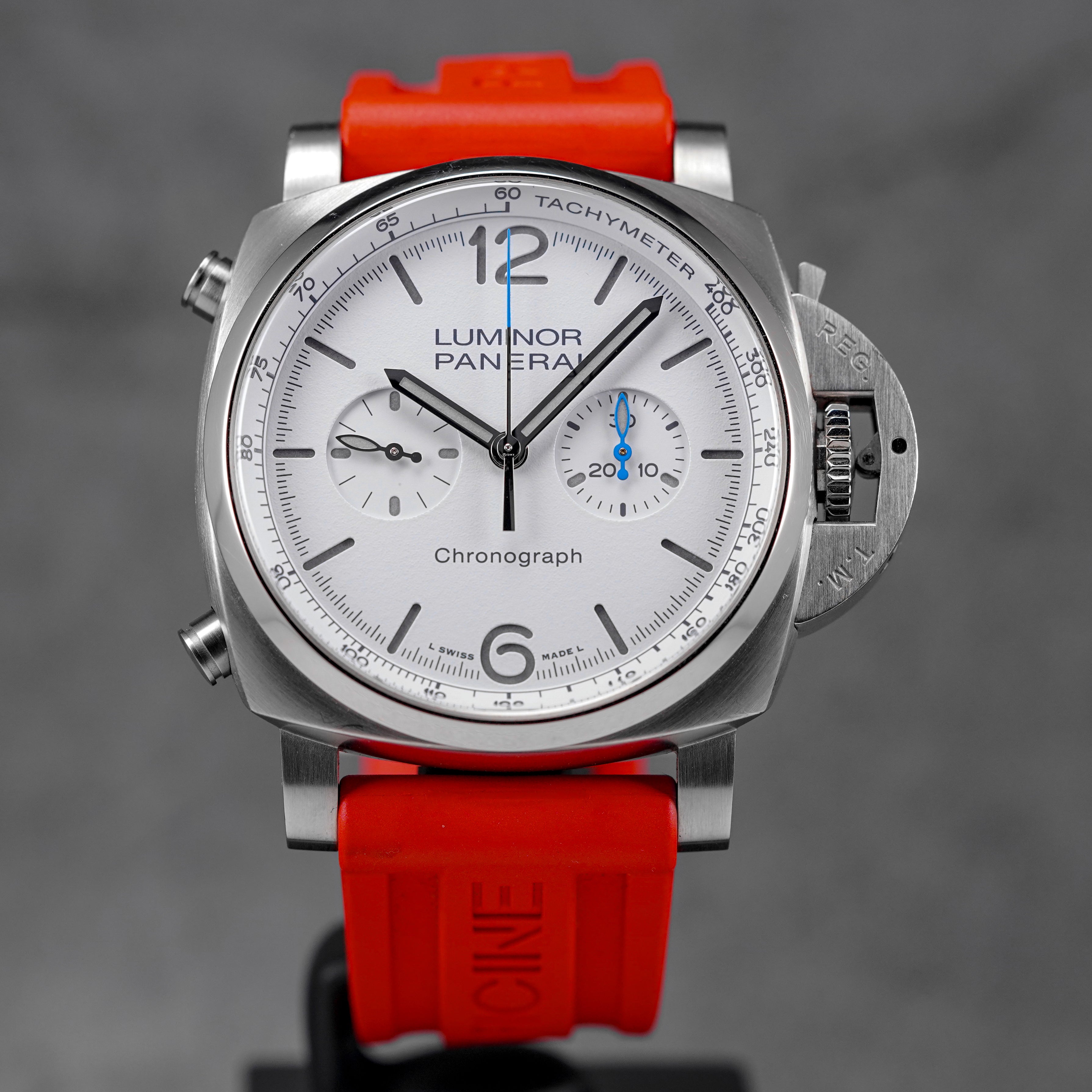 LUMINOR CHRONO 44MM WHITE DIAL PAM 1218 (2022)