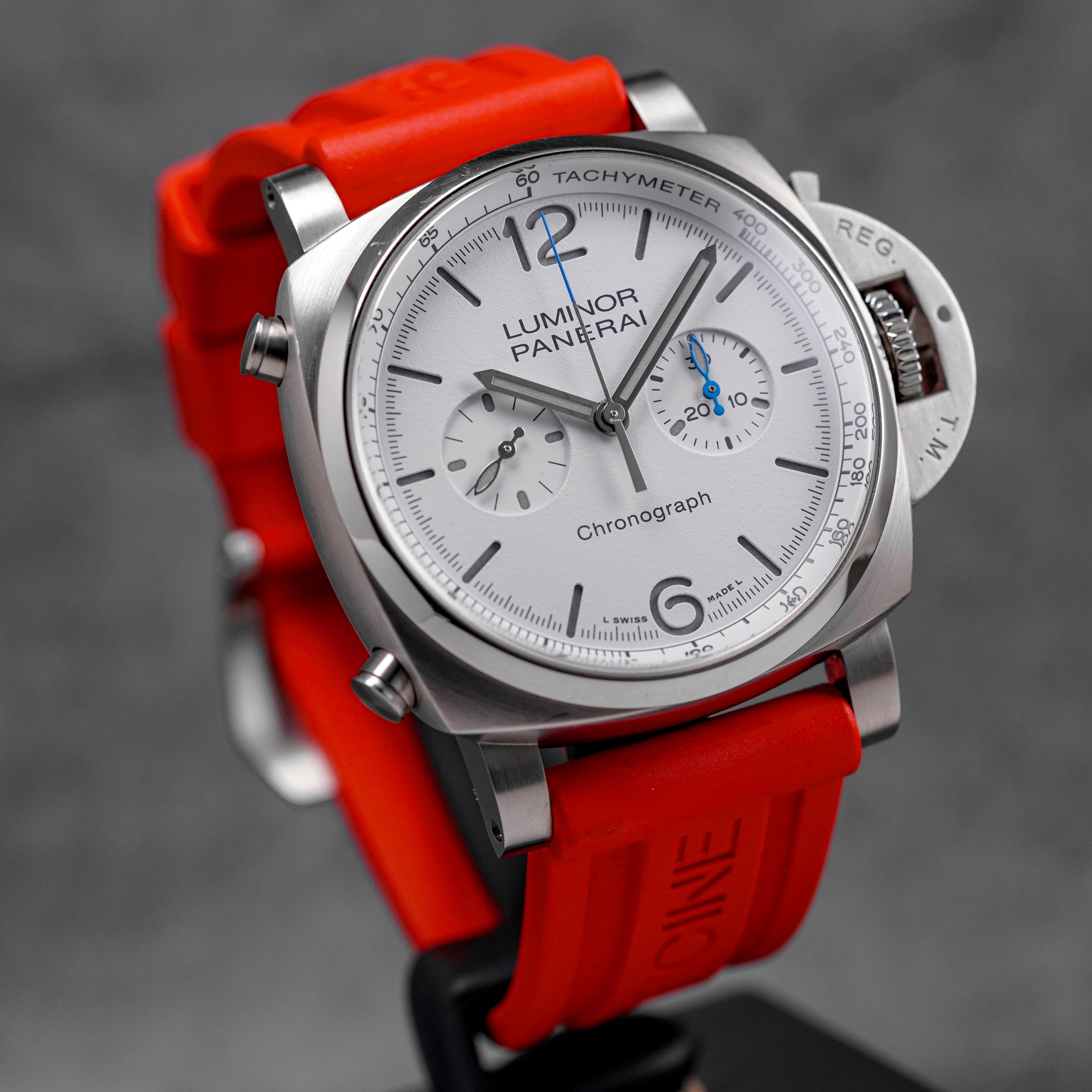 LUMINOR CHRONO 44MM WHITE DIAL PAM 1218 (2022)