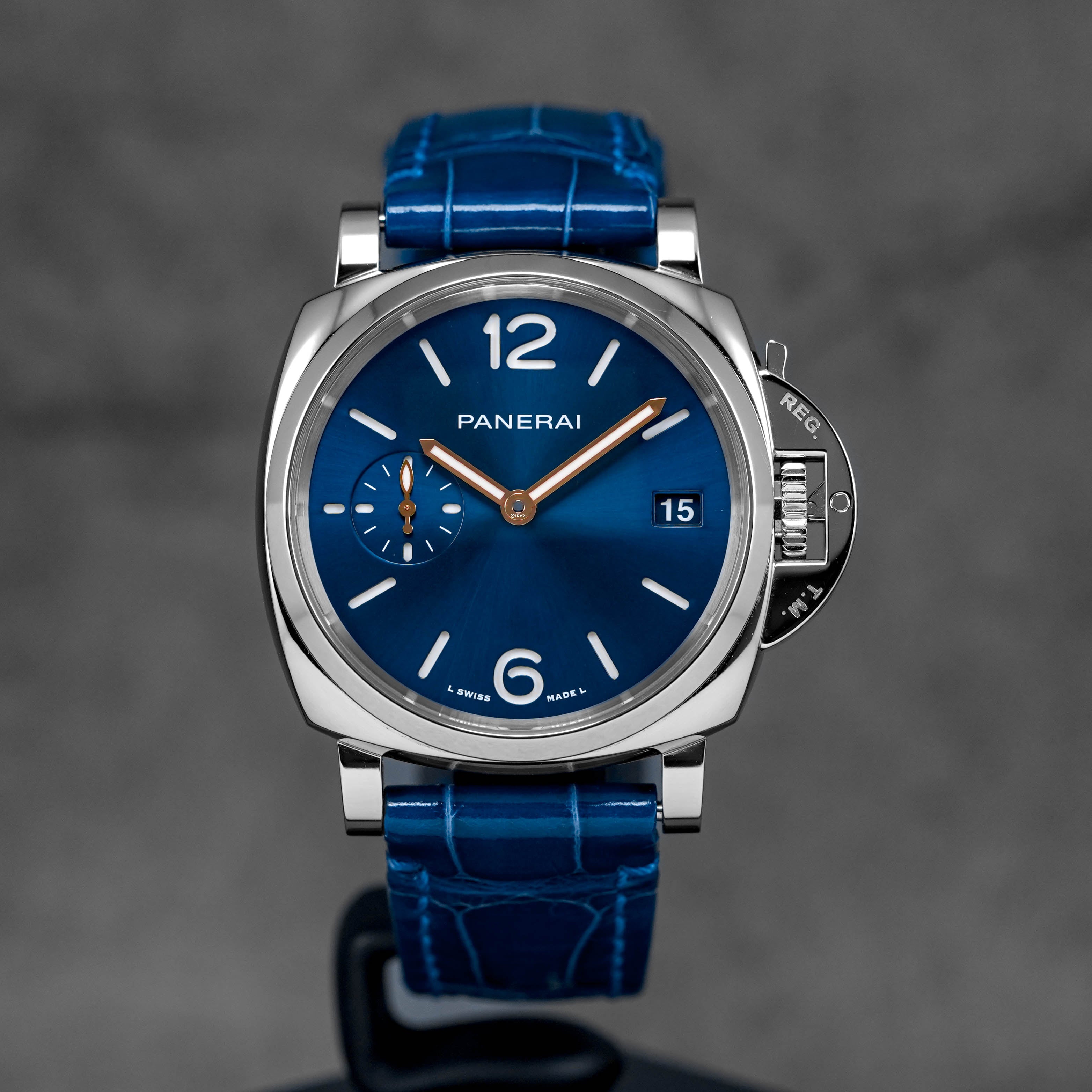LUMINOR DUE 38MM BLUE DIAL PAM 1273 (2023)
