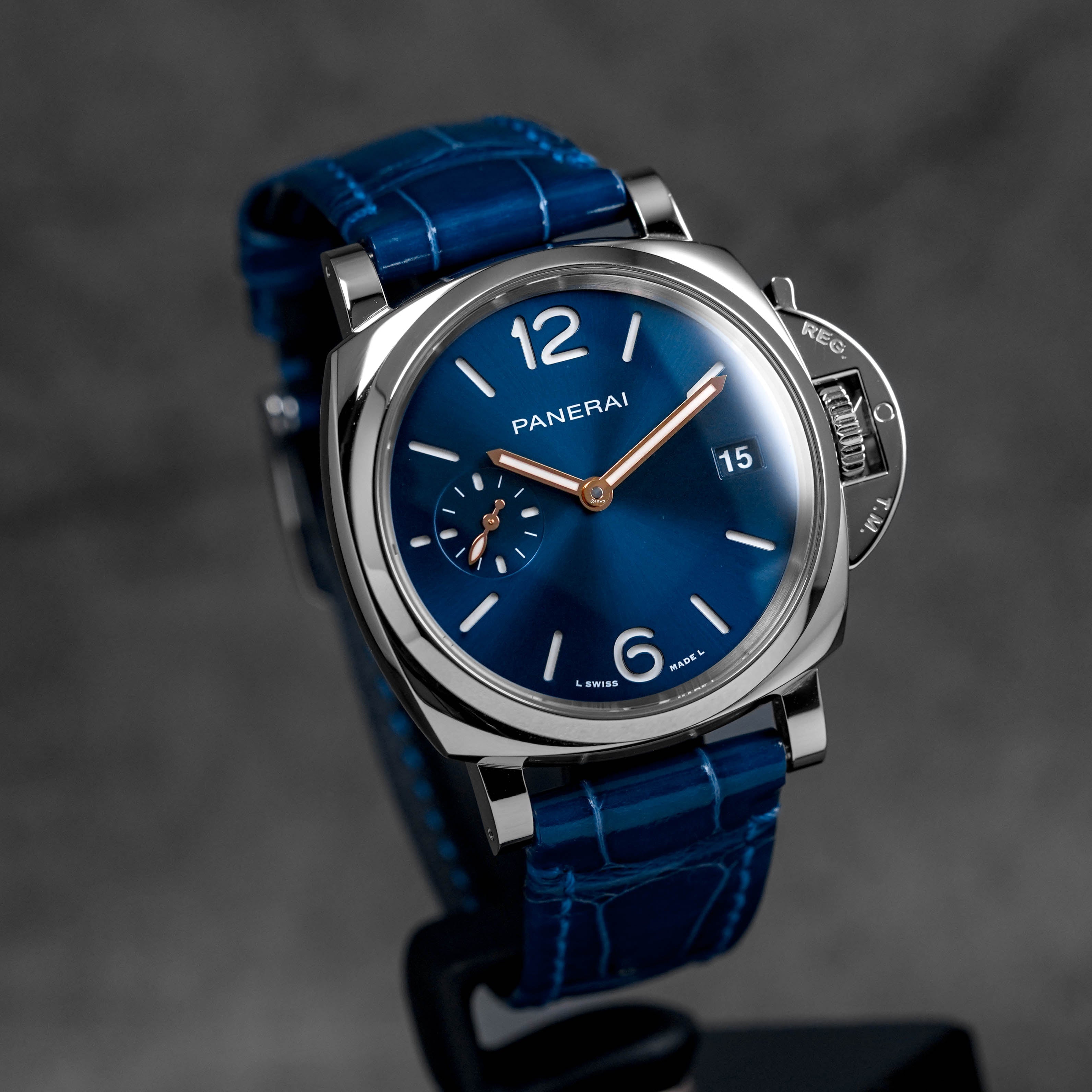 LUMINOR DUE 38MM BLUE DIAL PAM 1273 (2023)